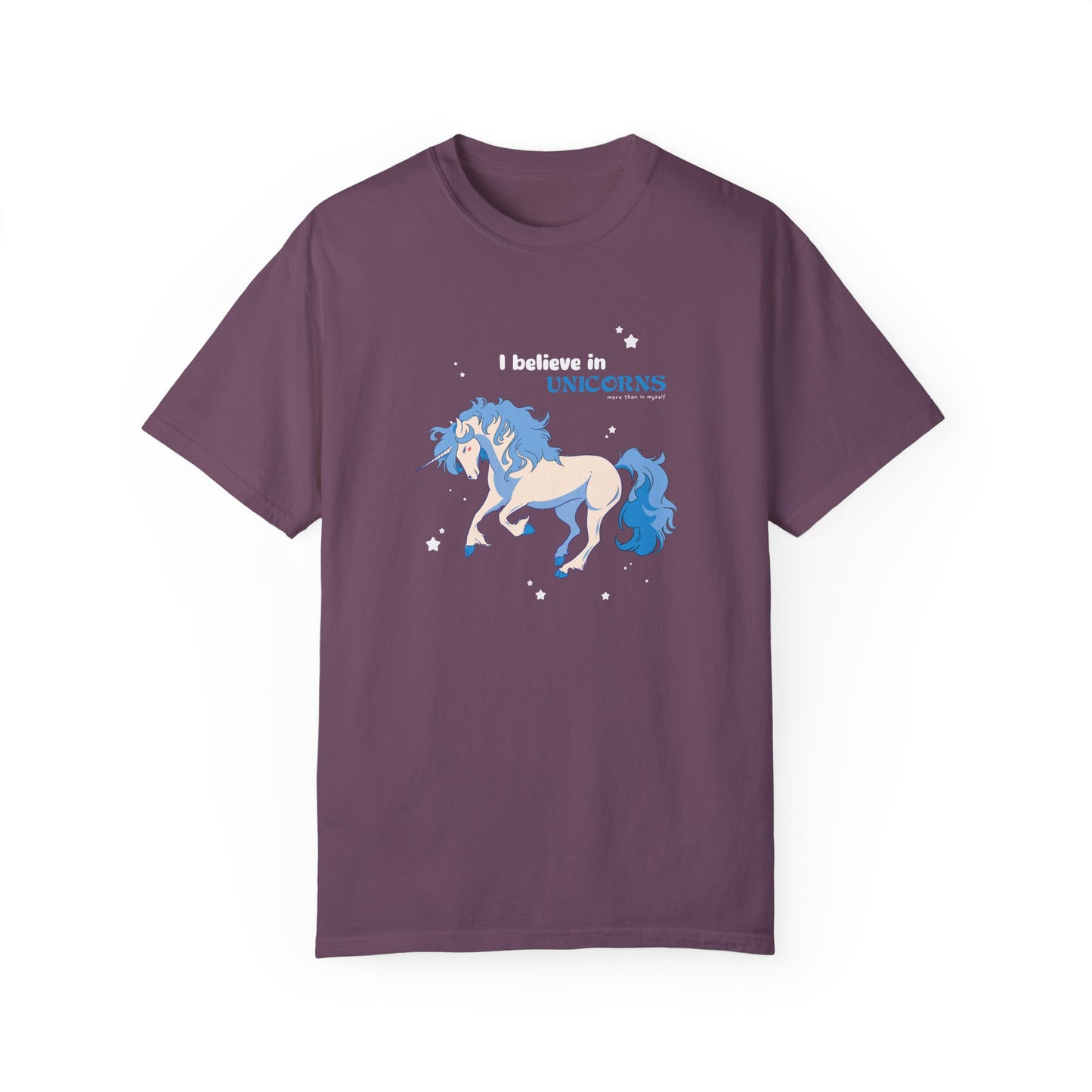 I Believe in Unicorns - more than in myself (Blue)