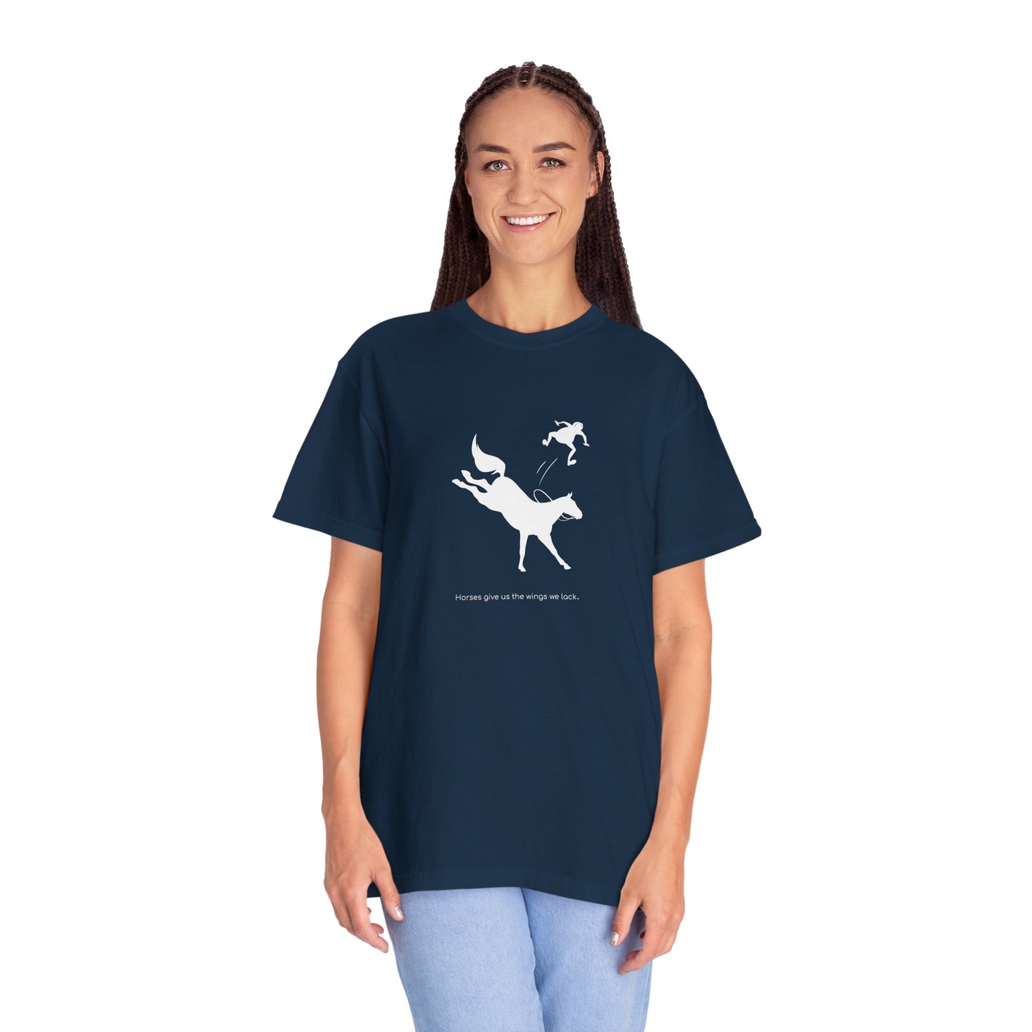 Horses give us the wings we lack