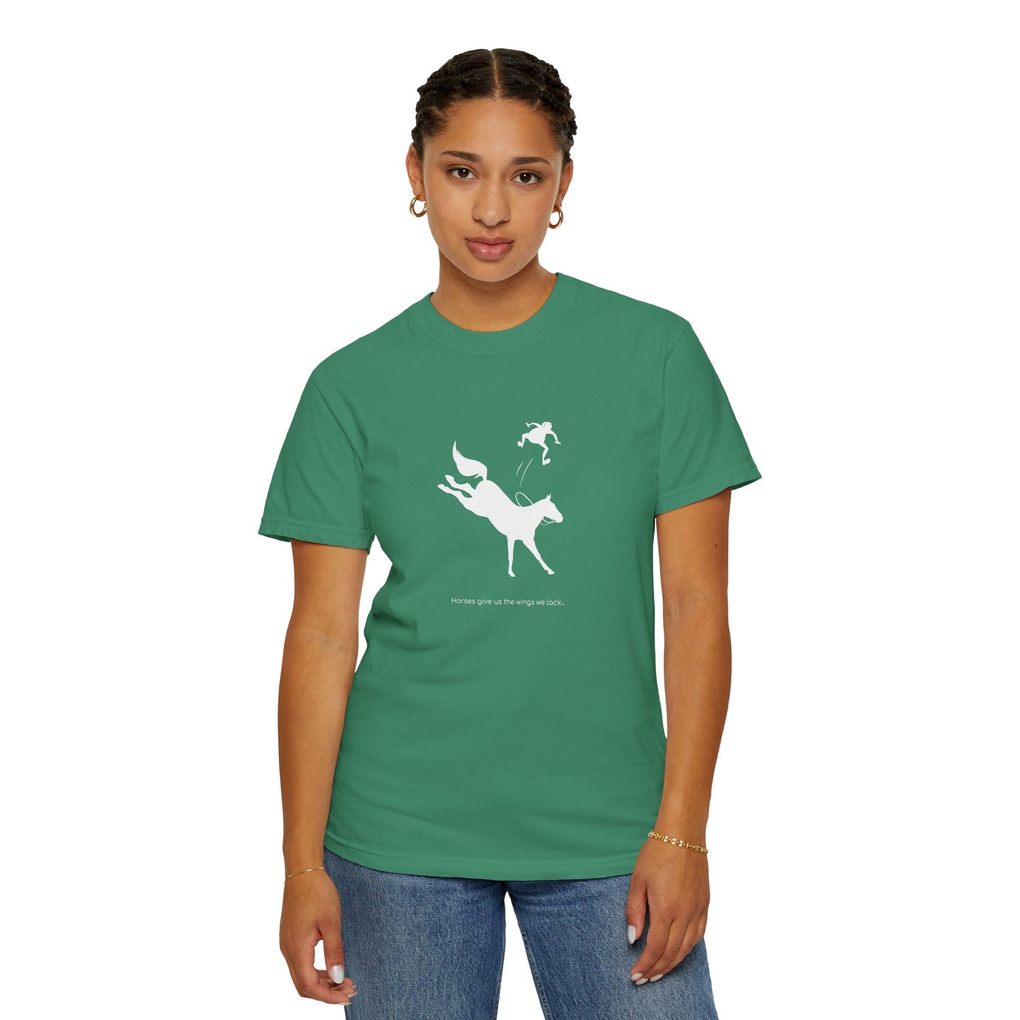 Horses give us the wings we lack