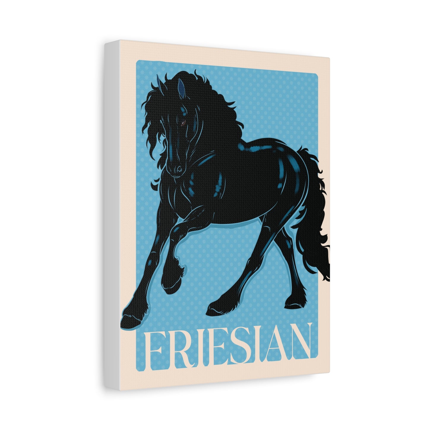 Canvas Print: Friesian