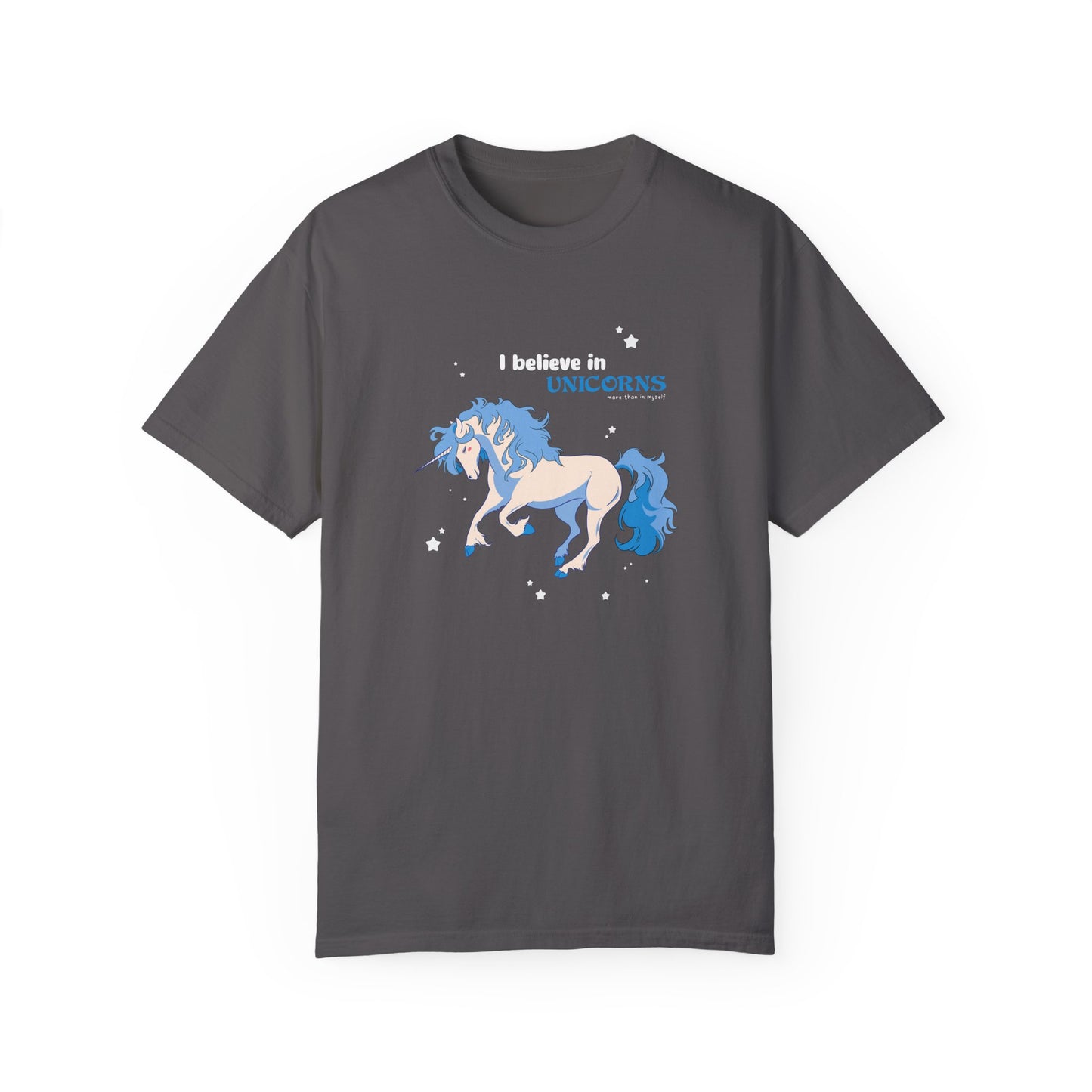 I Believe in Unicorns - more than in myself (Blue)