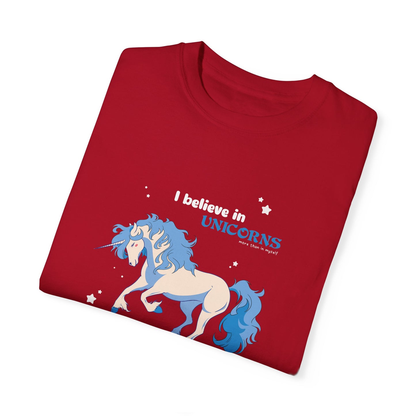I Believe in Unicorns - more than in myself (Blue)