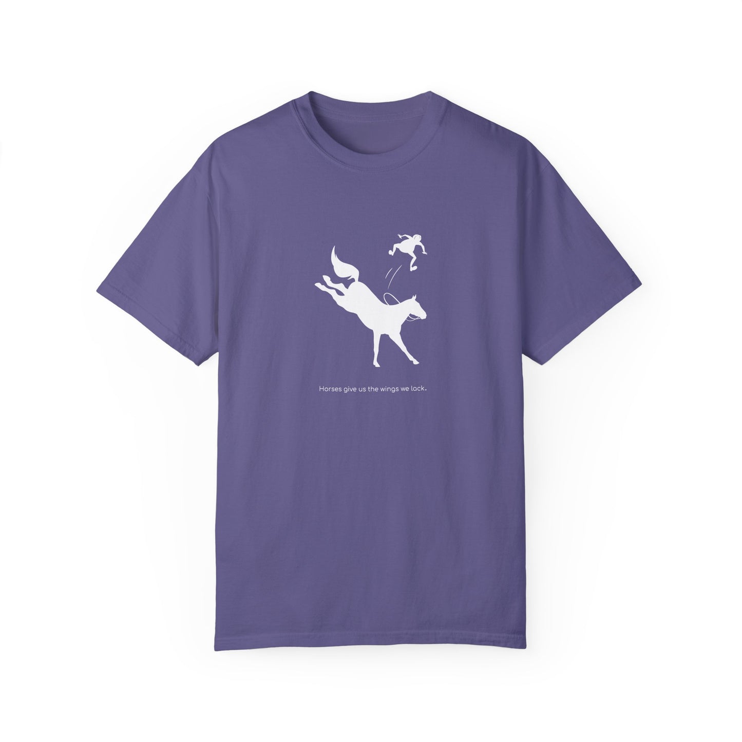 Horses give us the wings we lack