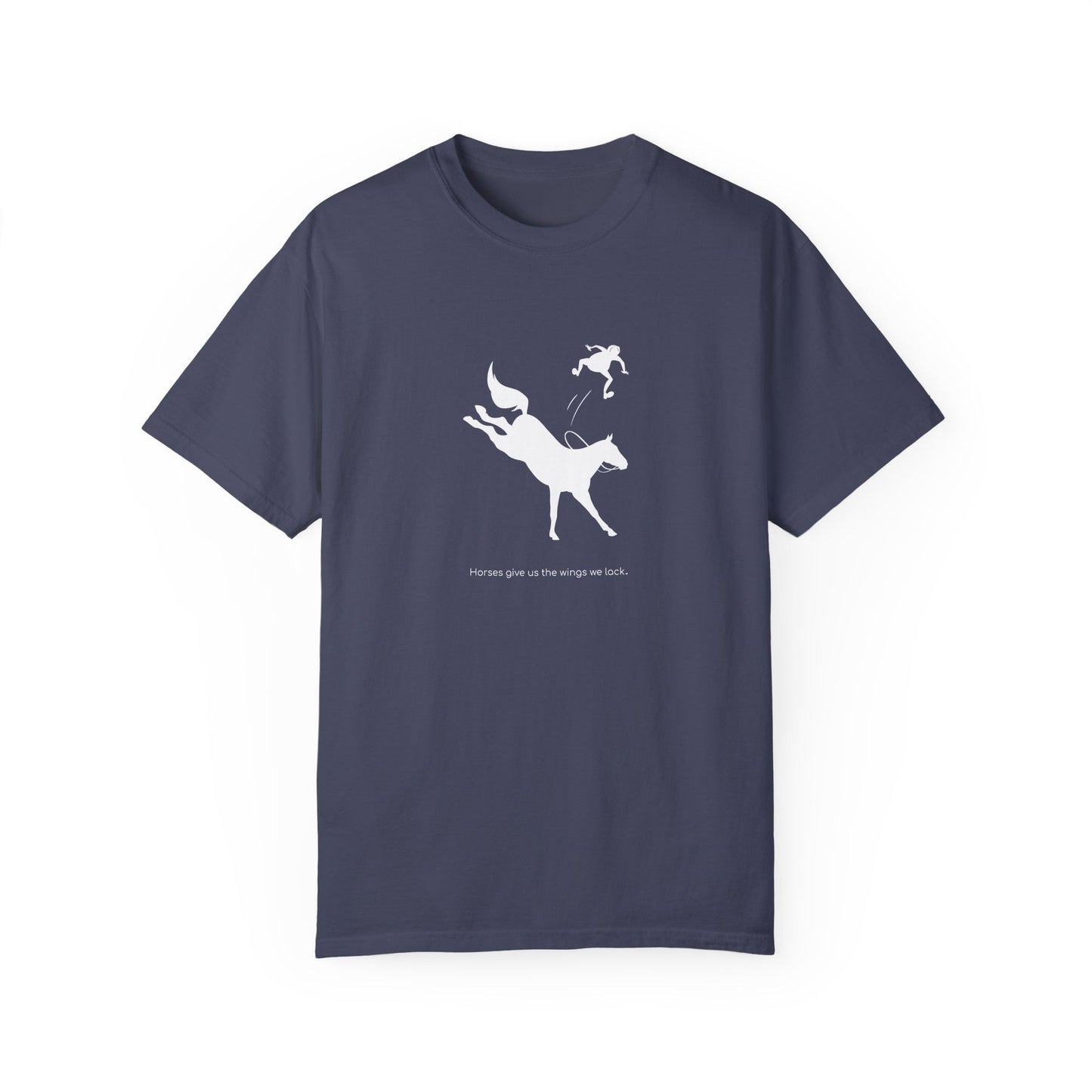 Horses give us the wings we lack