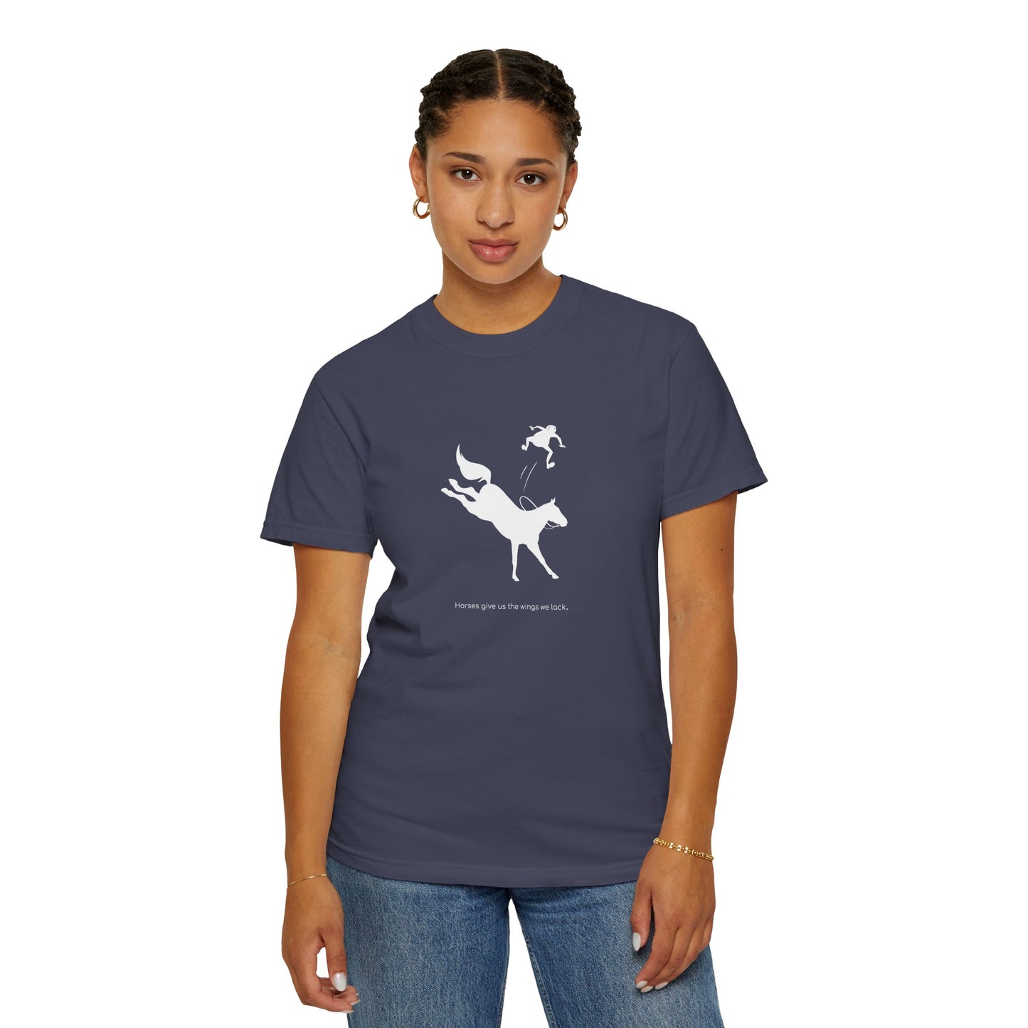 Horses give us the wings we lack