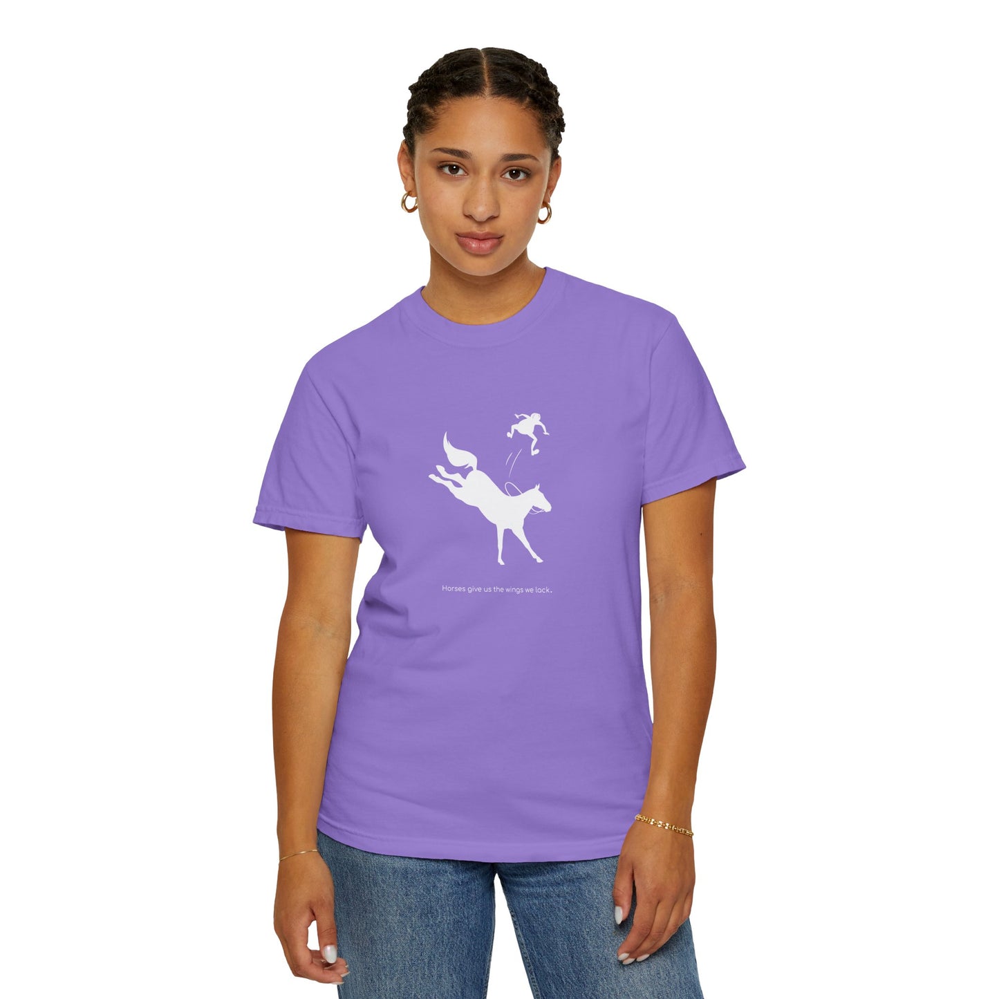 Horses give us the wings we lack