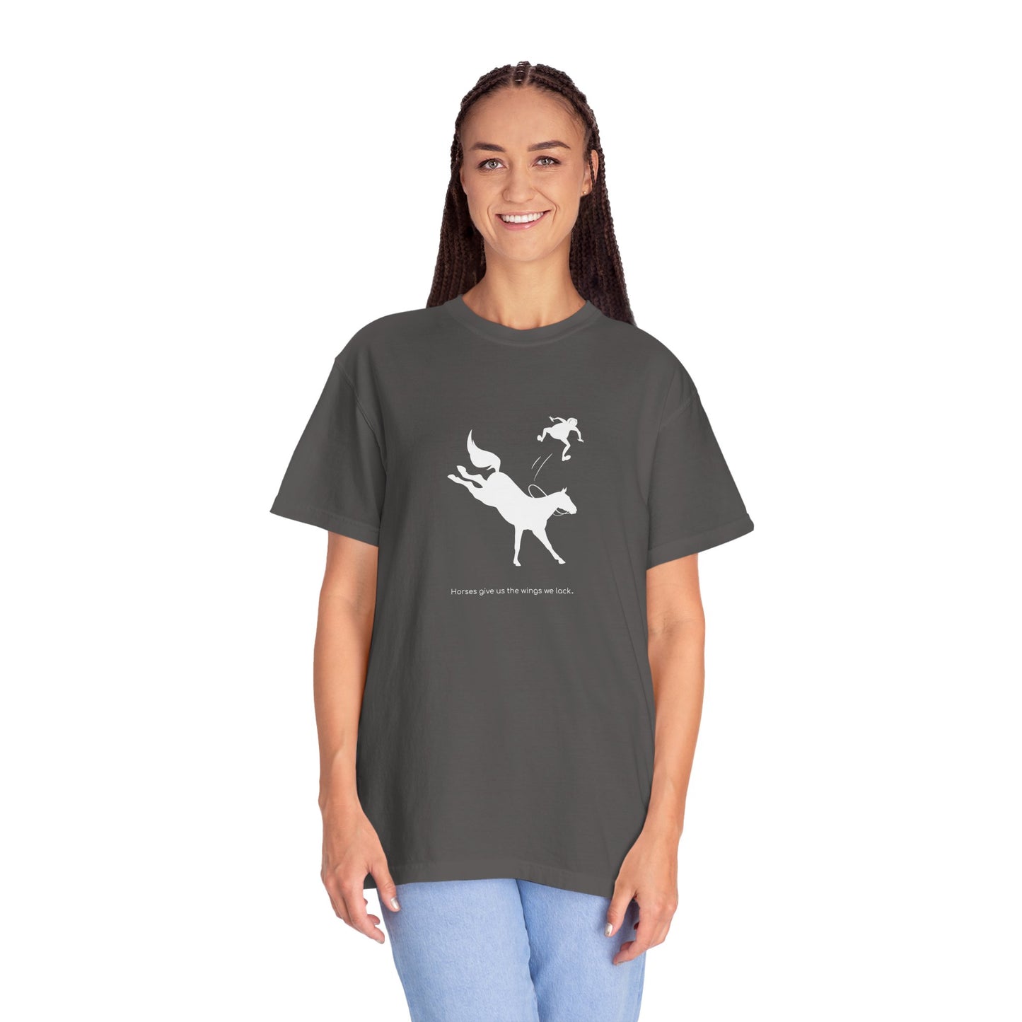 Horses give us the wings we lack