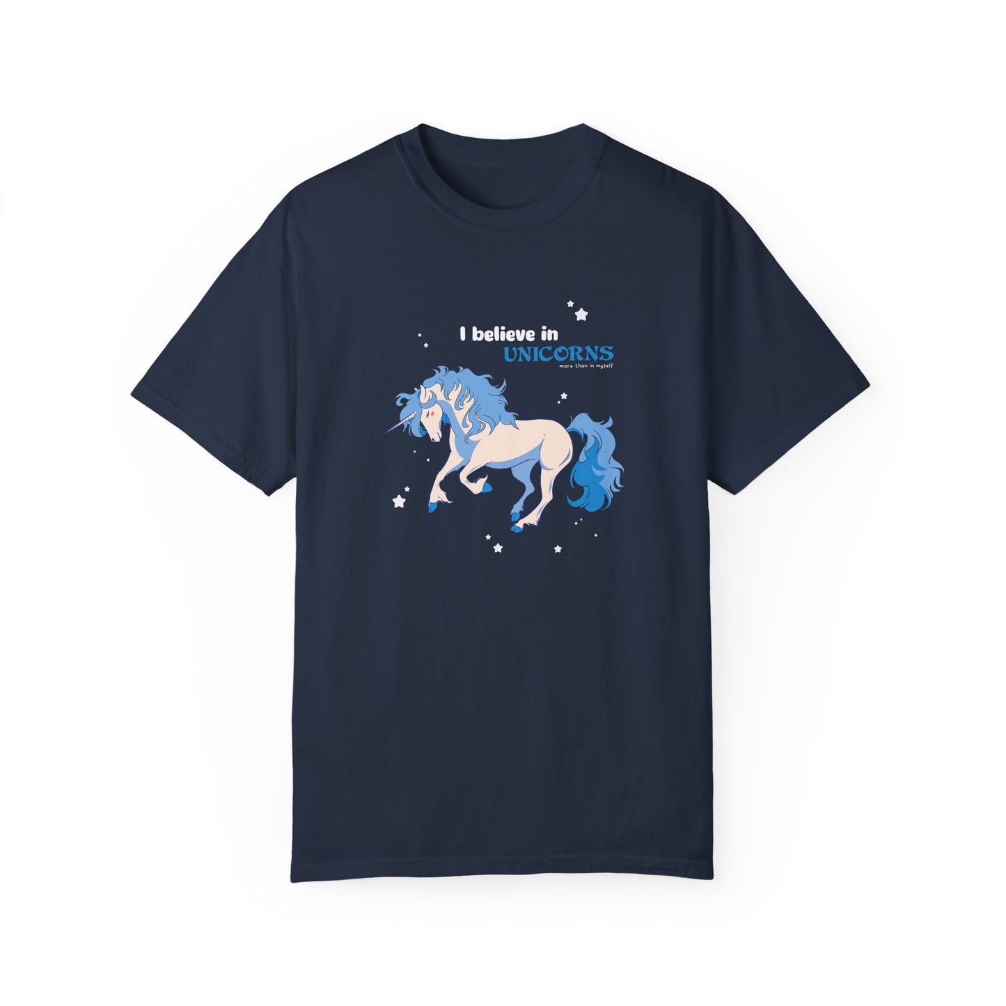I Believe in Unicorns - more than in myself (Blue)