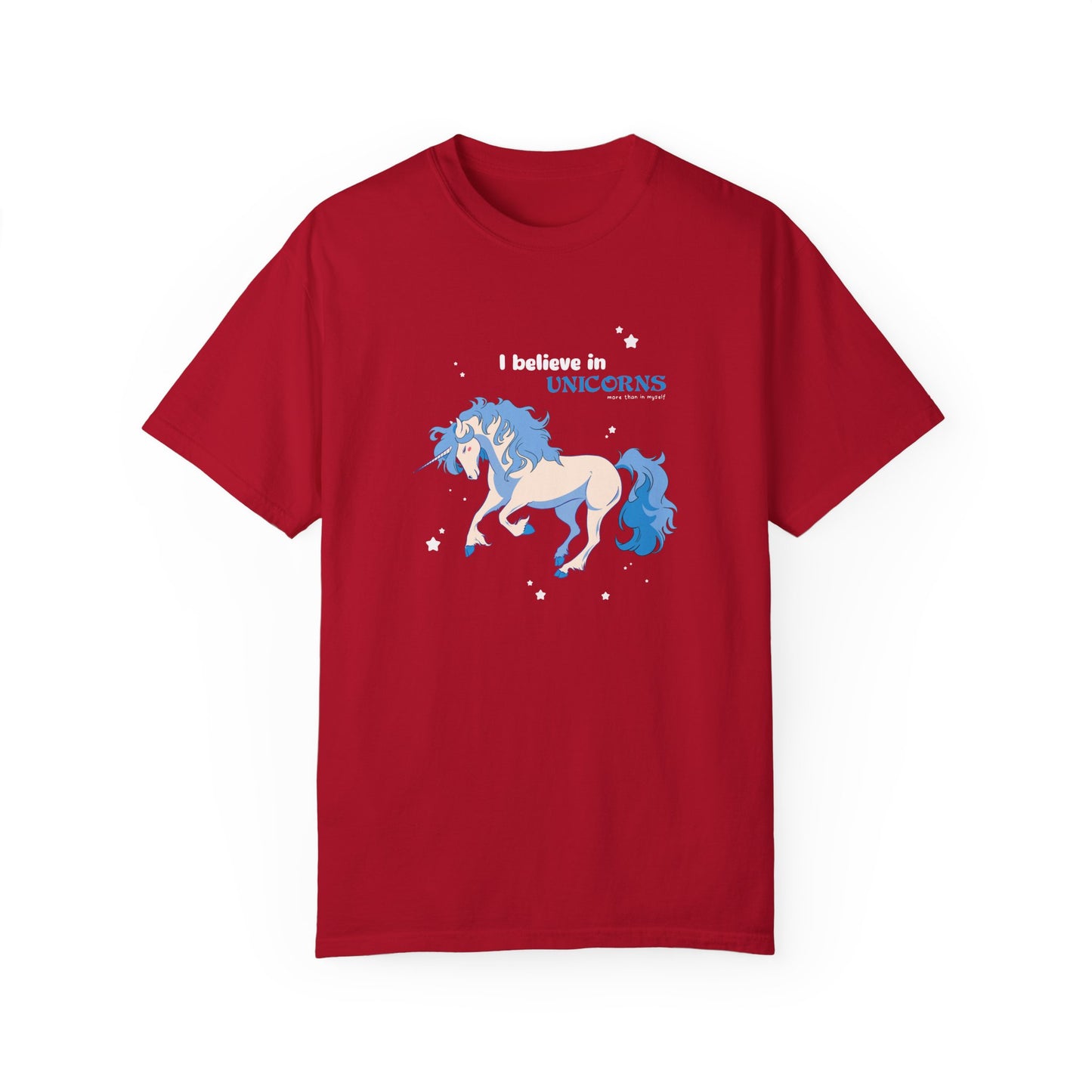 I Believe in Unicorns - more than in myself (Blue)