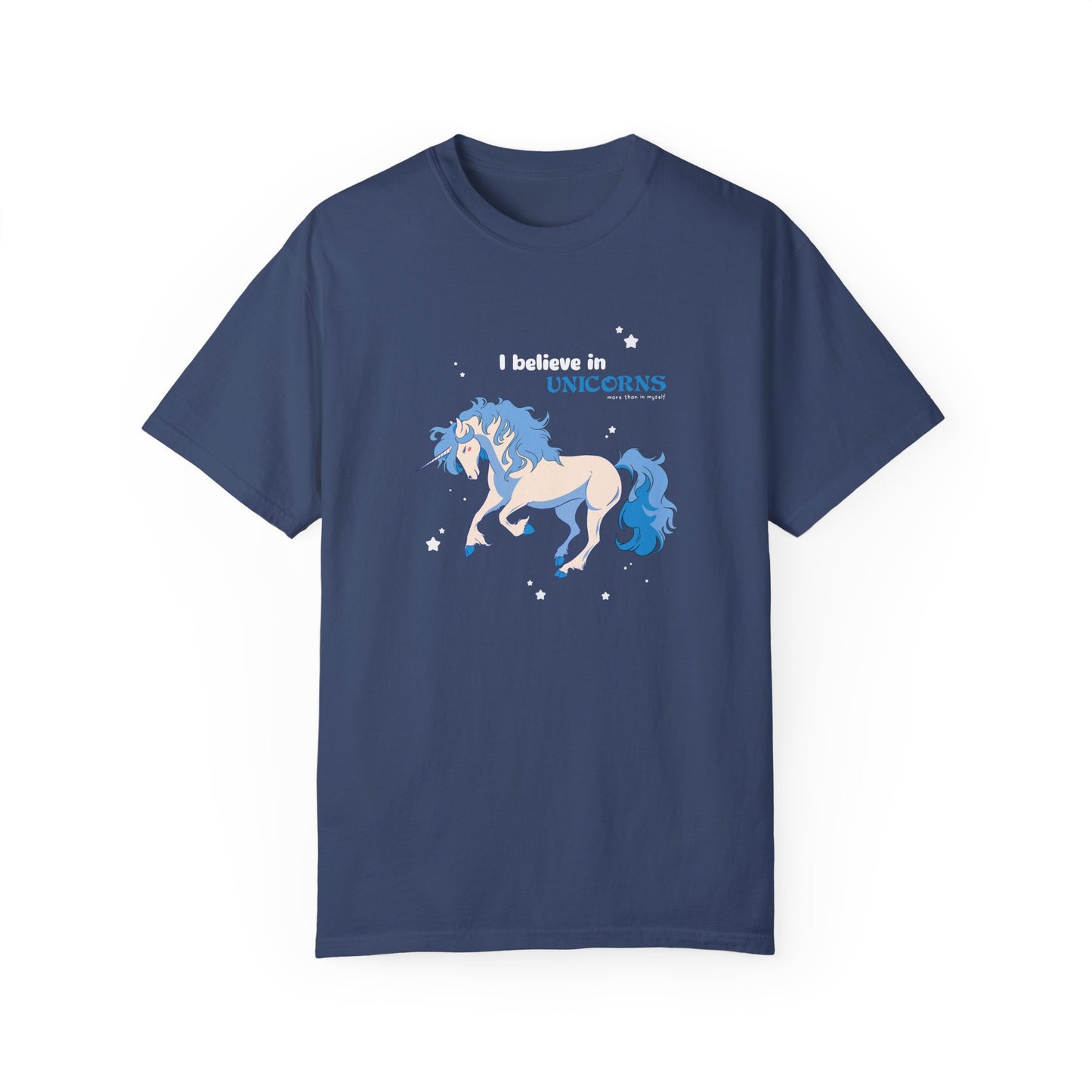 I Believe in Unicorns - more than in myself (Blue)