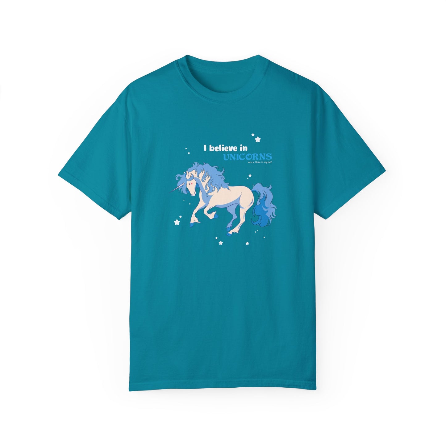 I Believe in Unicorns - more than in myself (Blue)