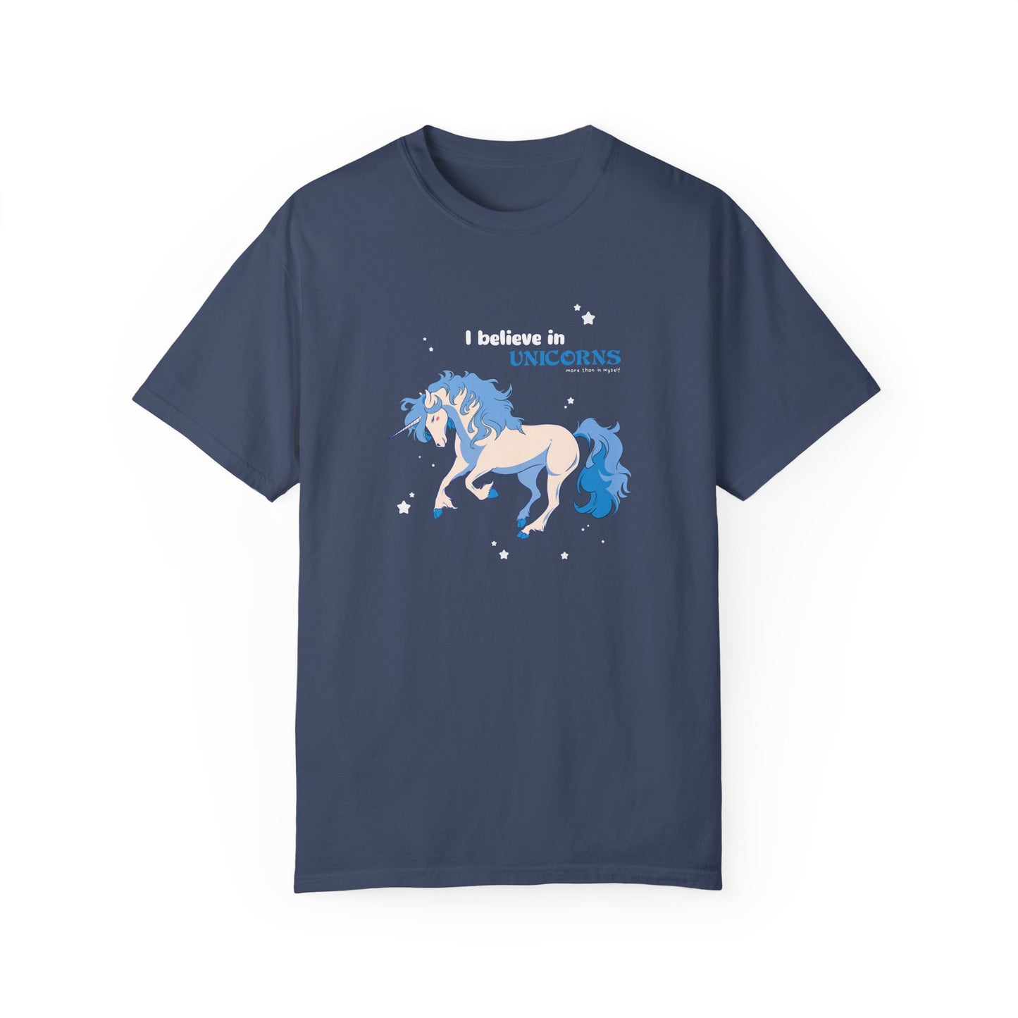I Believe in Unicorns - more than in myself (Blue)