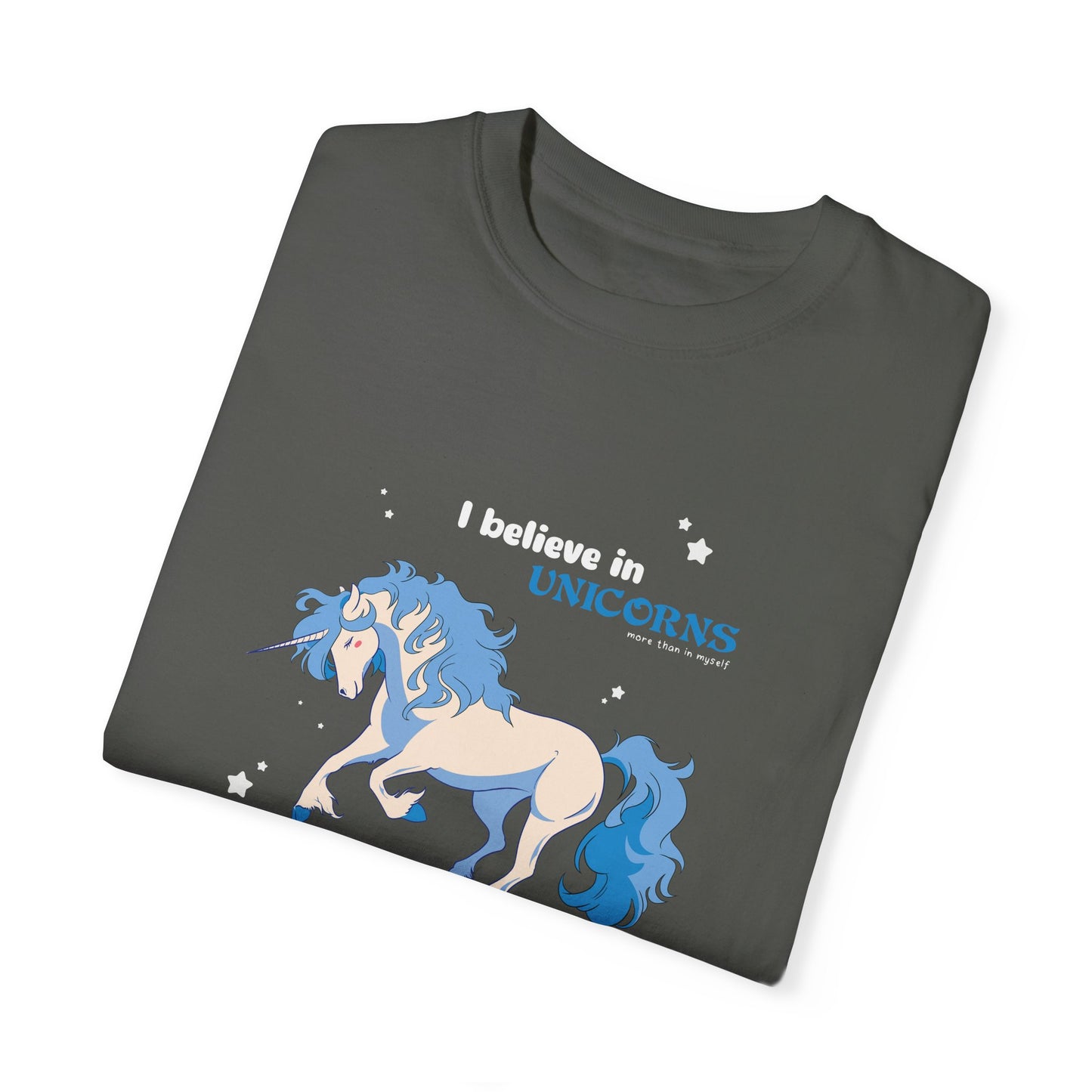 I Believe in Unicorns - more than in myself (Blue)