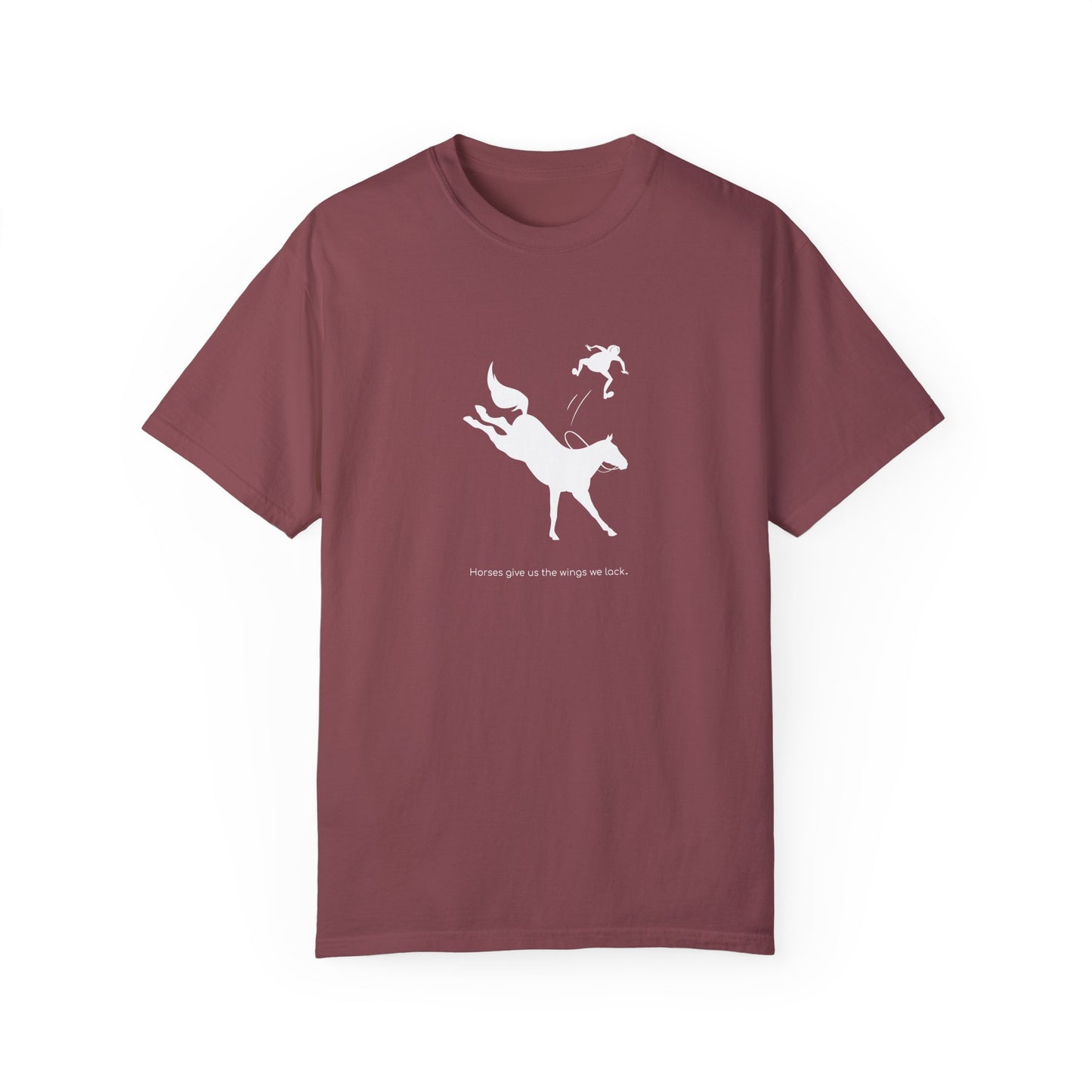 Horses give us the wings we lack