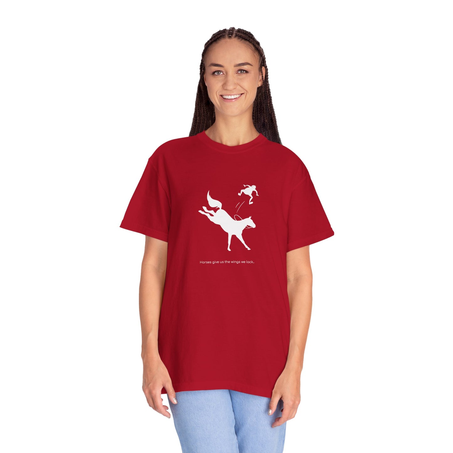 Horses give us the wings we lack