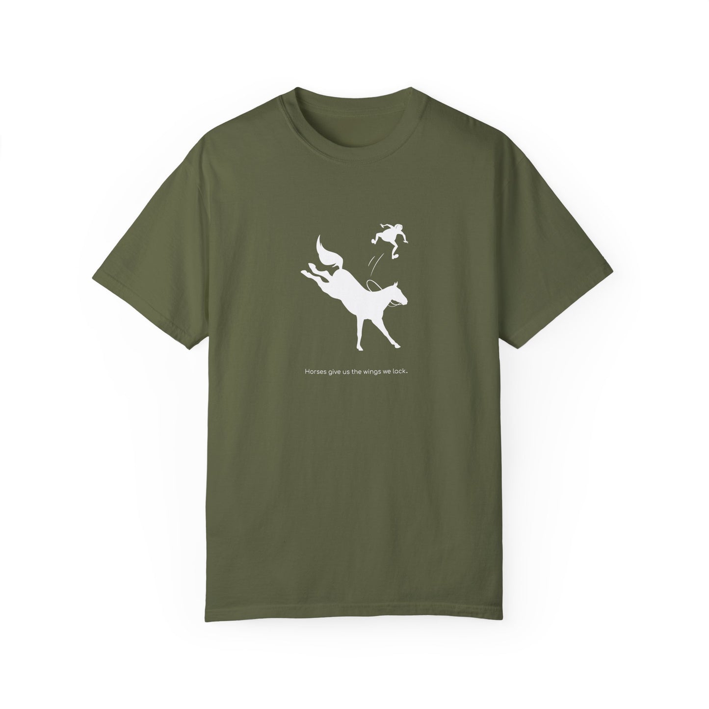 Horses give us the wings we lack