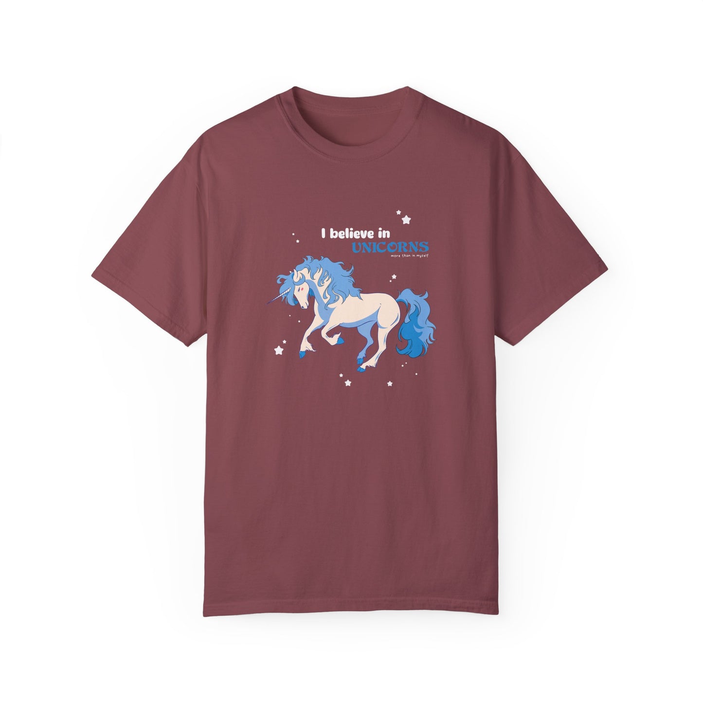 I Believe in Unicorns - more than in myself (Blue)