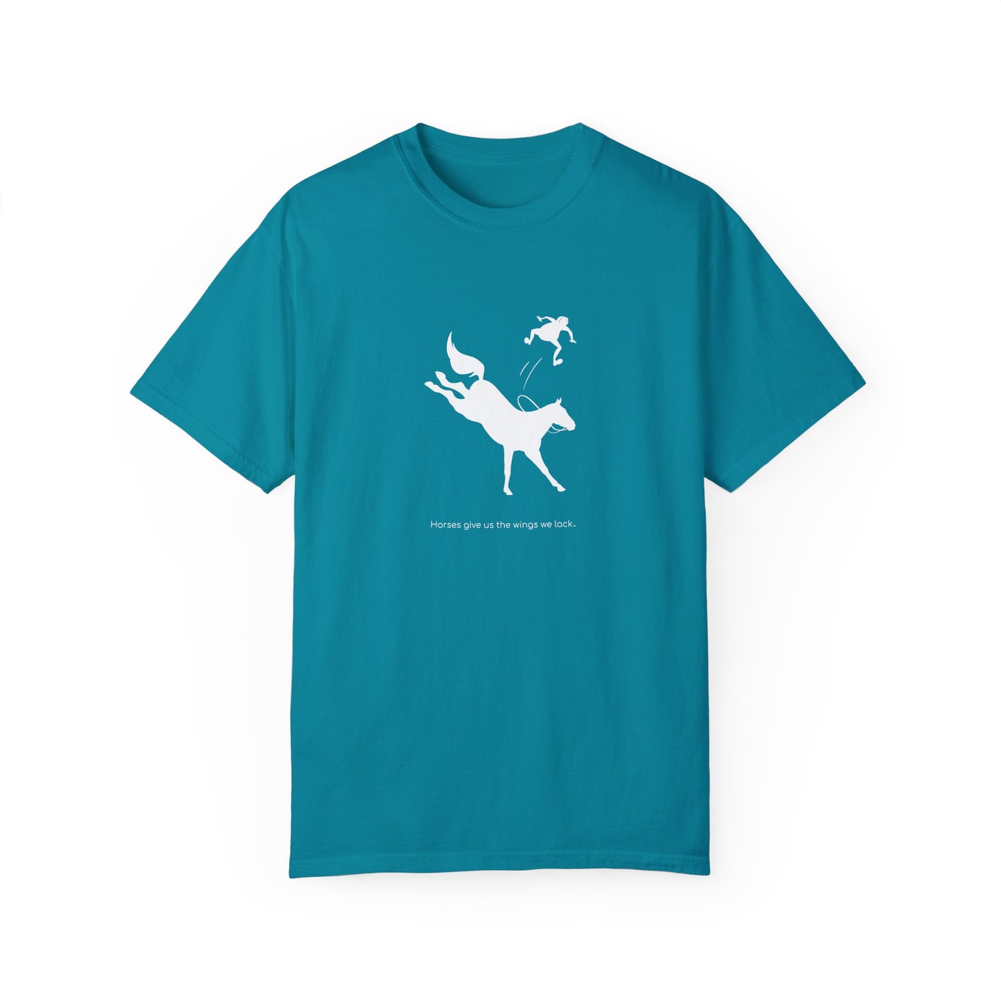Horses give us the wings we lack