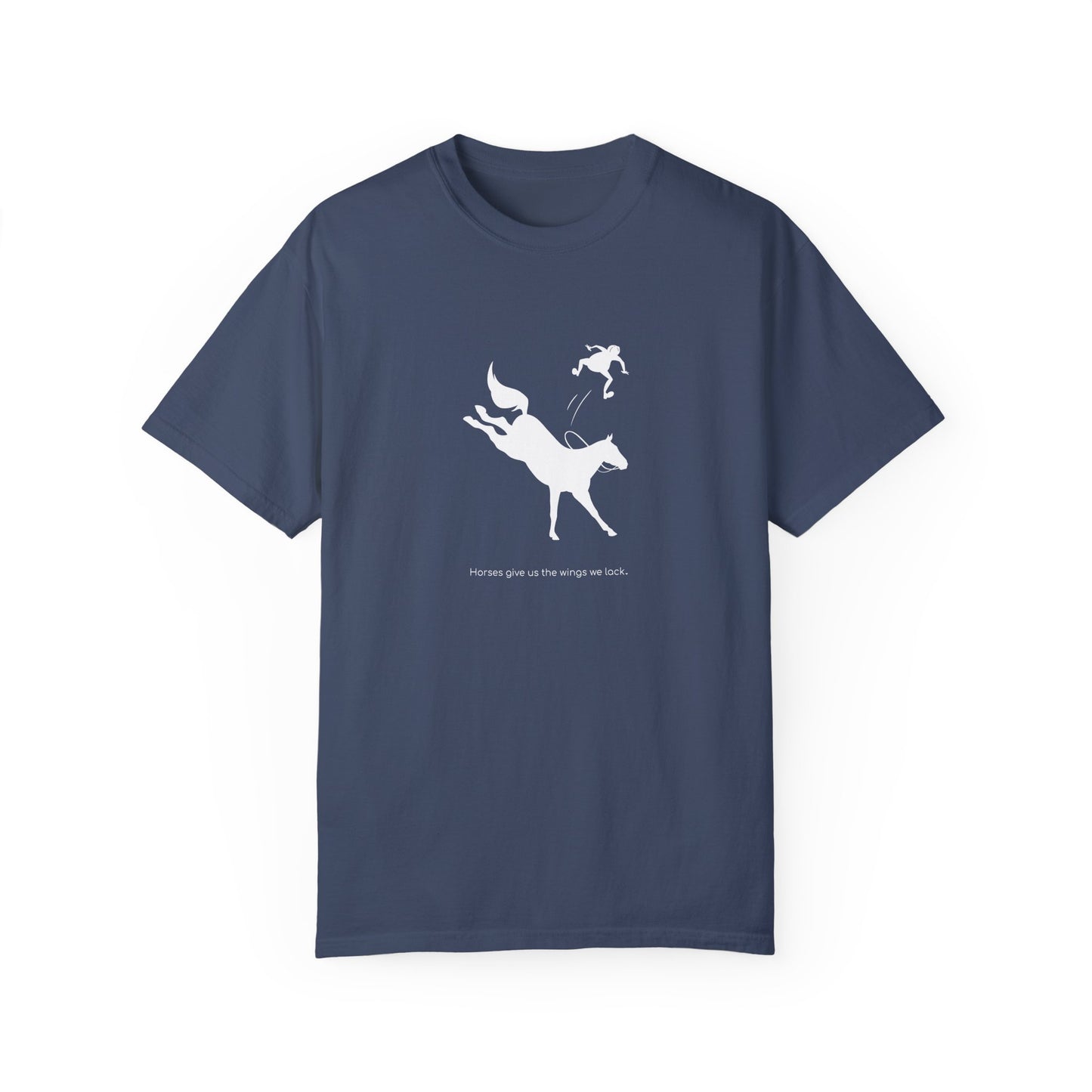 Horses give us the wings we lack
