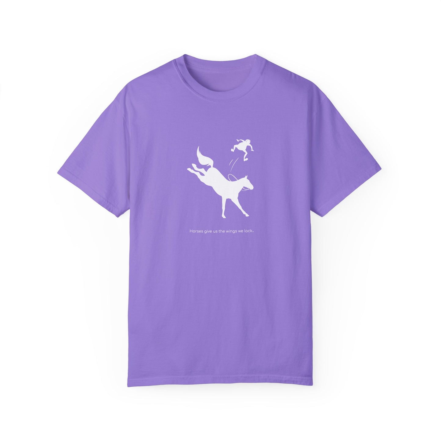 Horses give us the wings we lack