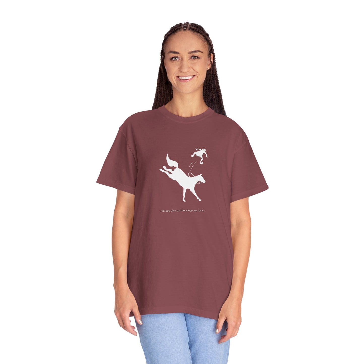 Horses give us the wings we lack