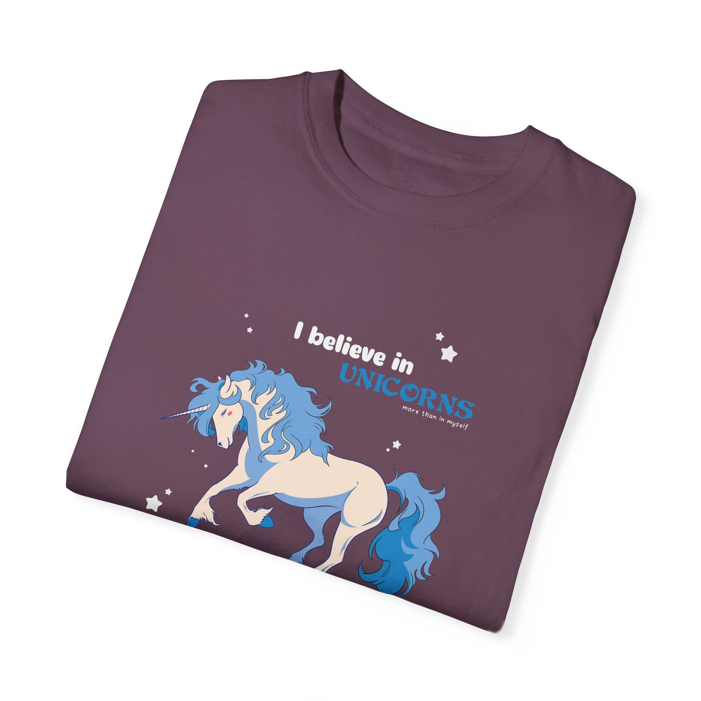 I Believe in Unicorns - more than in myself (Blue)