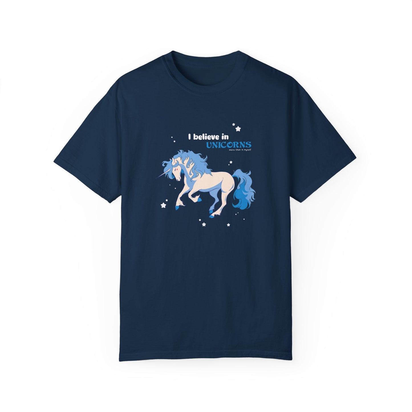 I Believe in Unicorns - more than in myself (Blue)