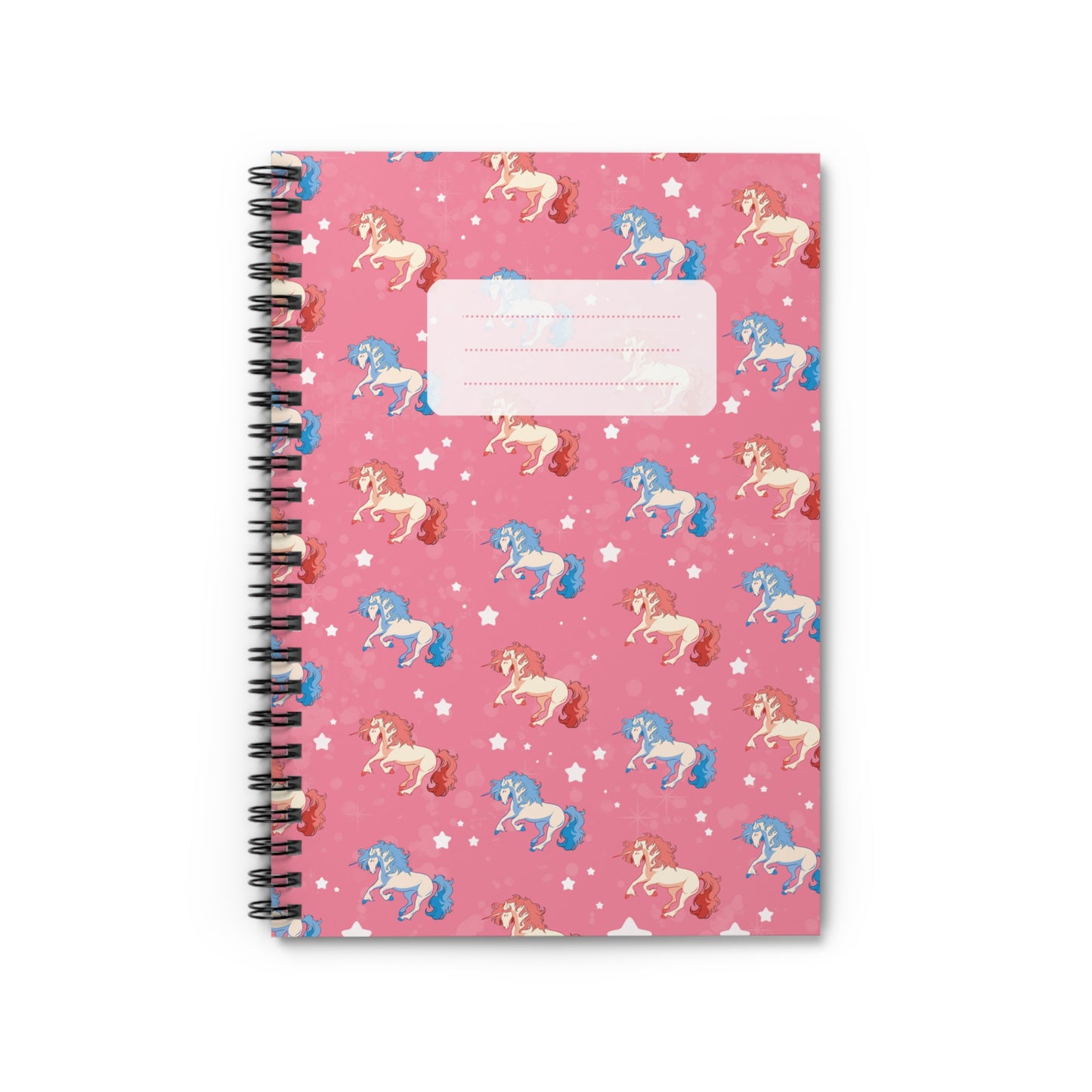 Unicorns and Stars Notebook