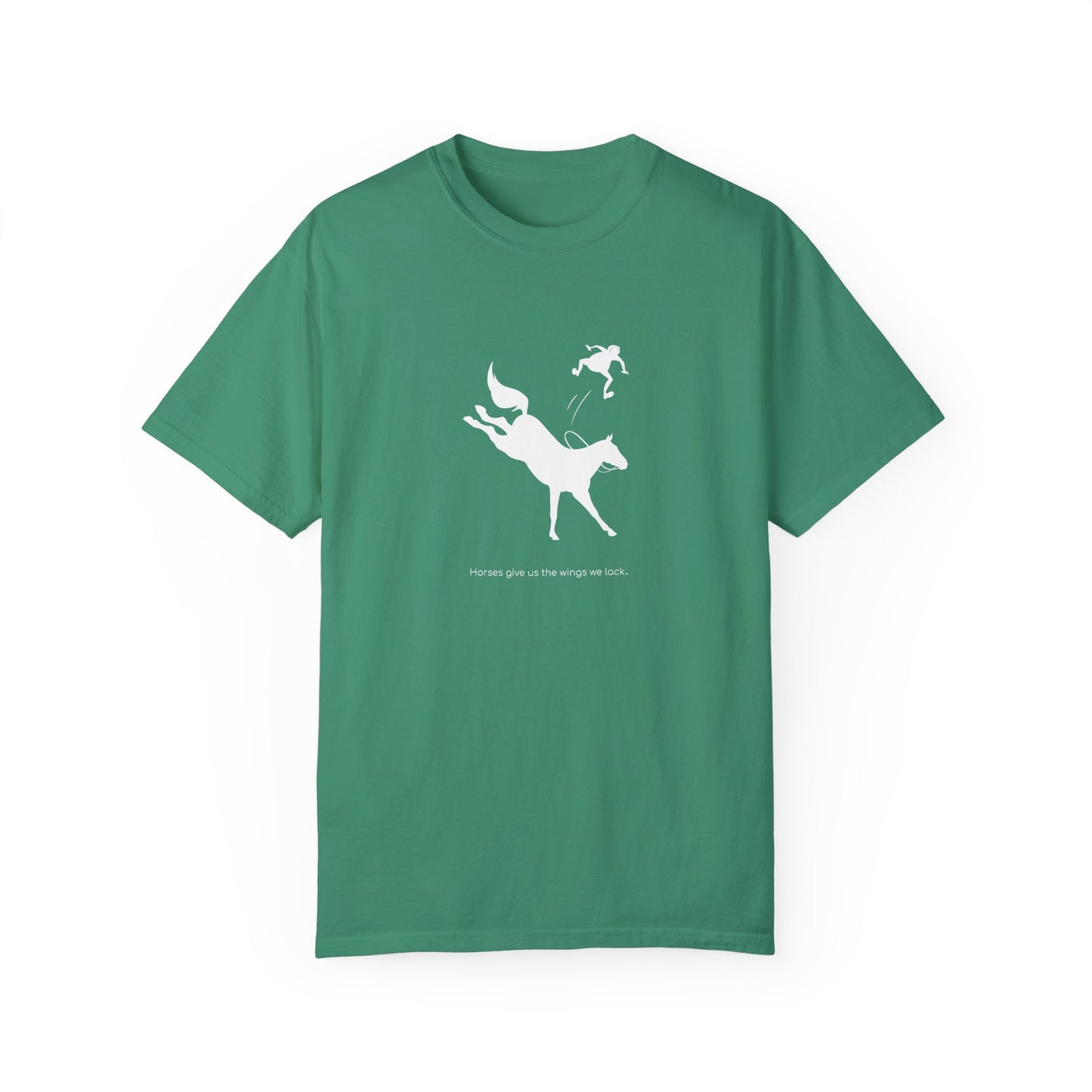 Horses give us the wings we lack