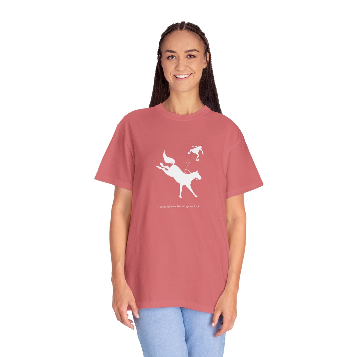 Horses give us the wings we lack