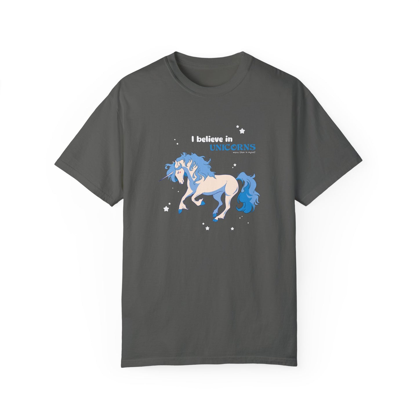 I Believe in Unicorns - more than in myself (Blue)