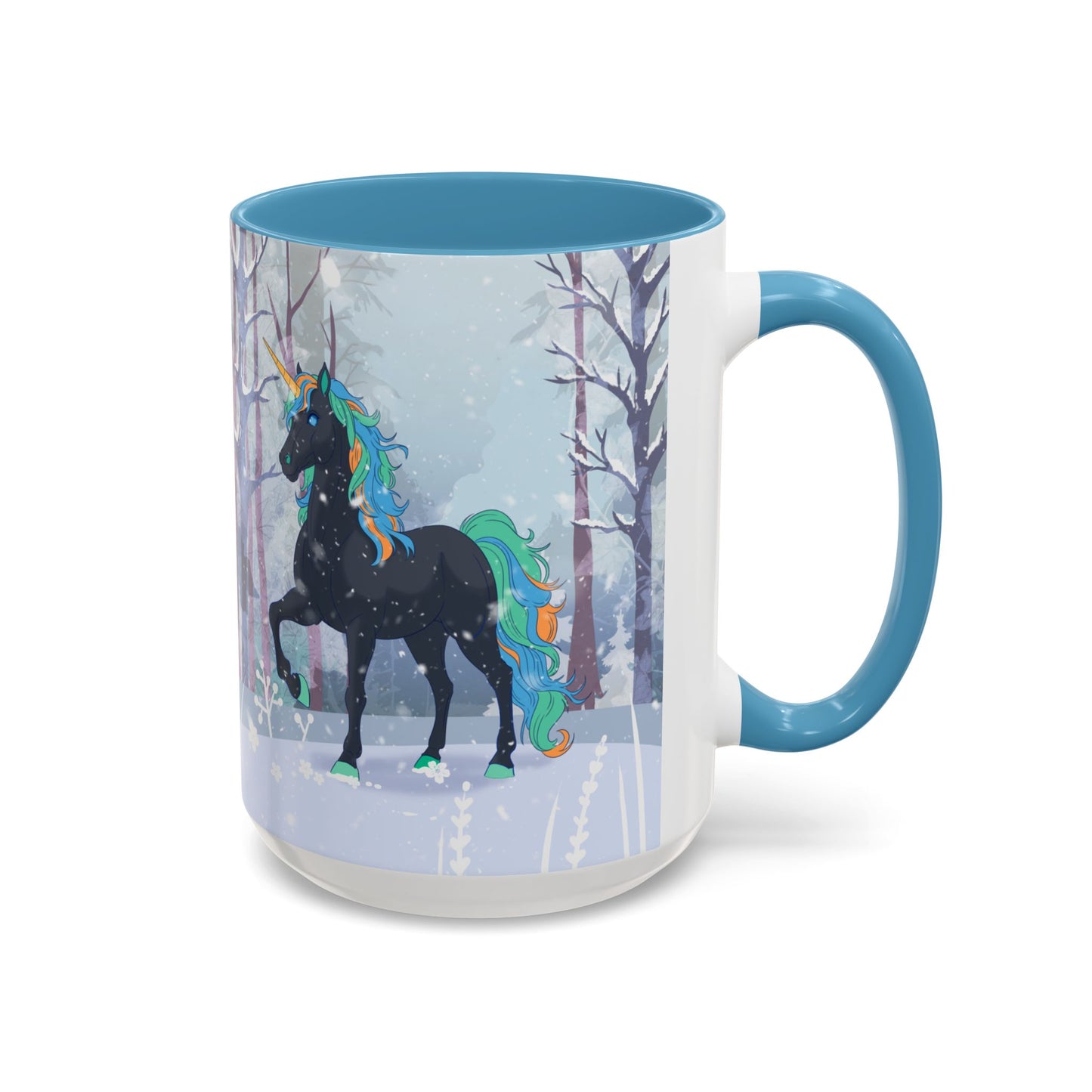 Winter Unicorns Coffee Mug (11 & 15oz)