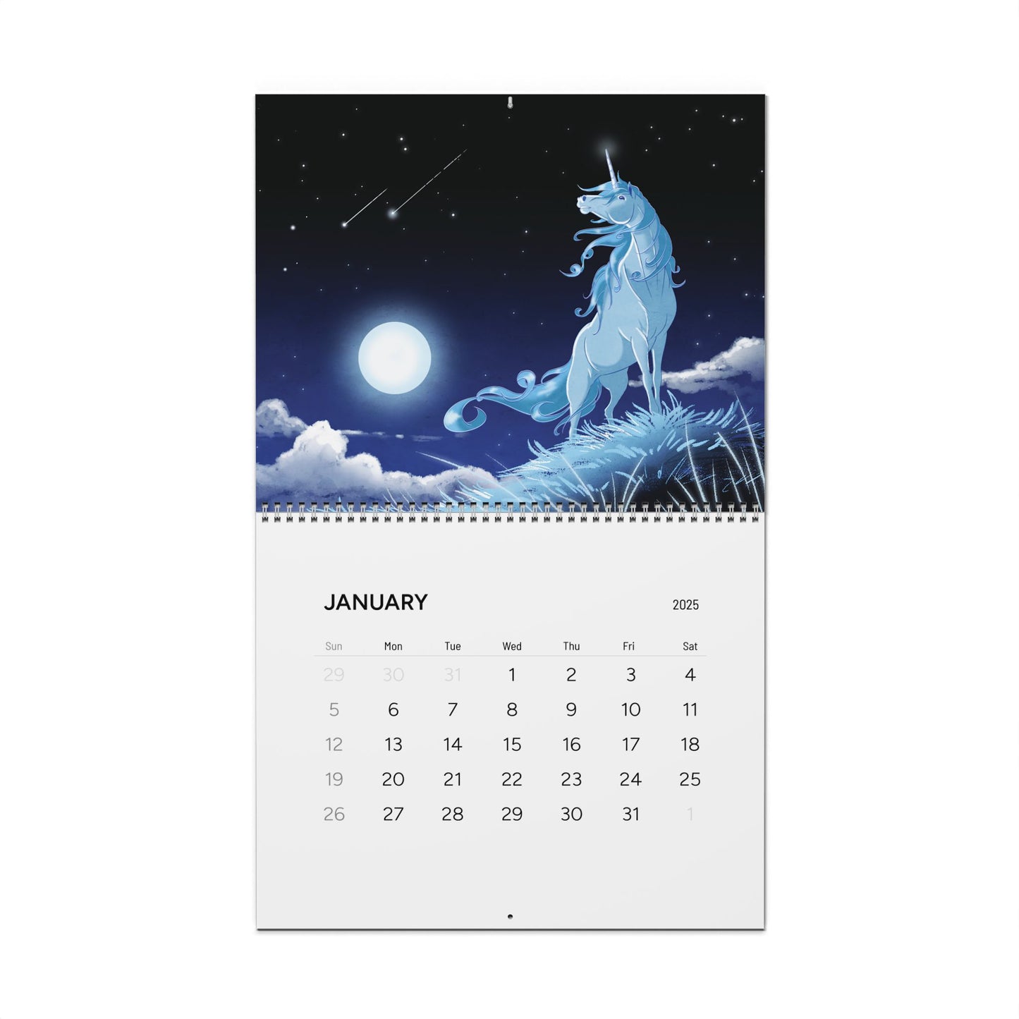 Horses and Unicorns Calendar 2025