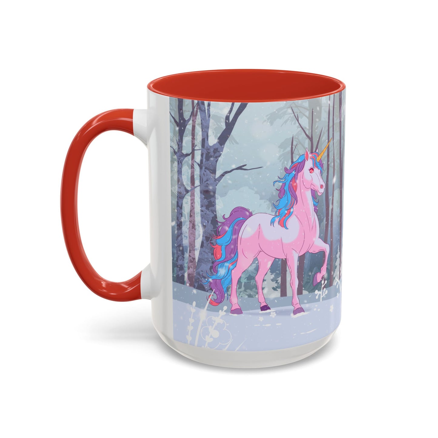 Winter Unicorns Coffee Mug (11 & 15oz)