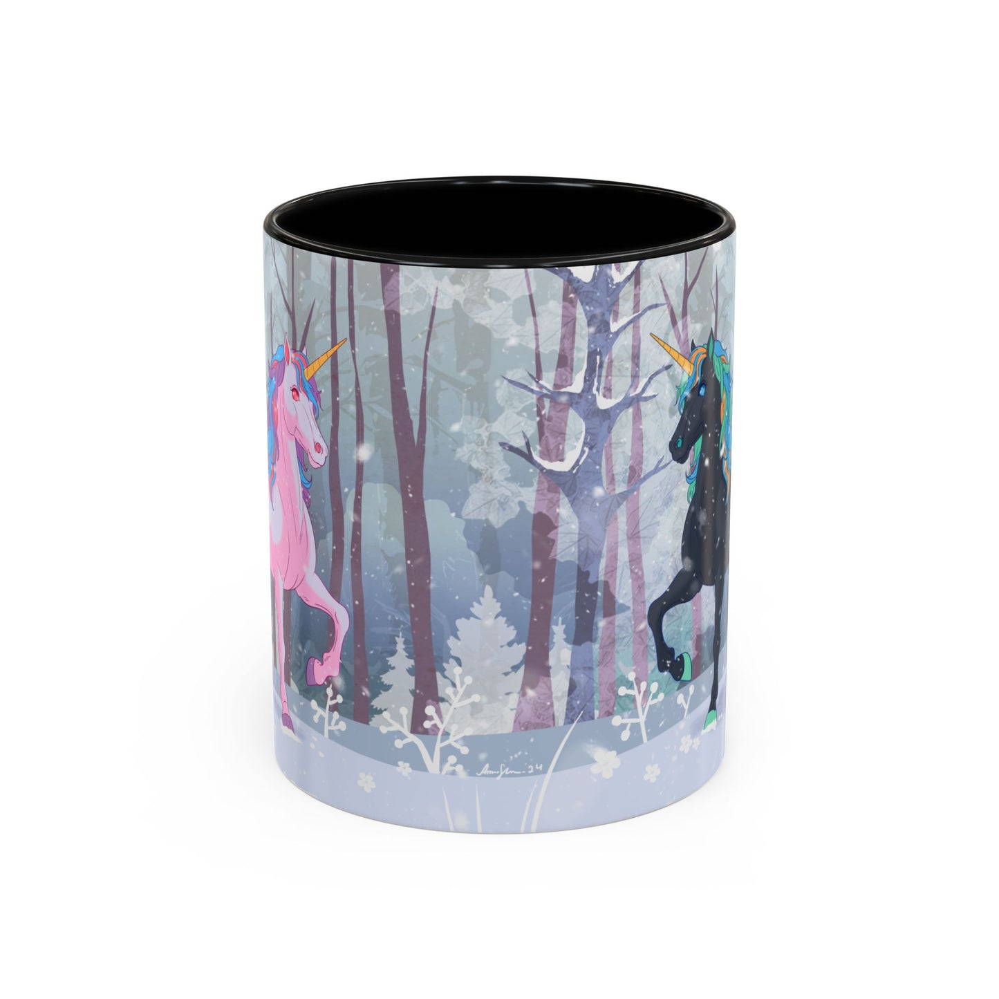 Winter Unicorns Coffee Mug (11 & 15oz)