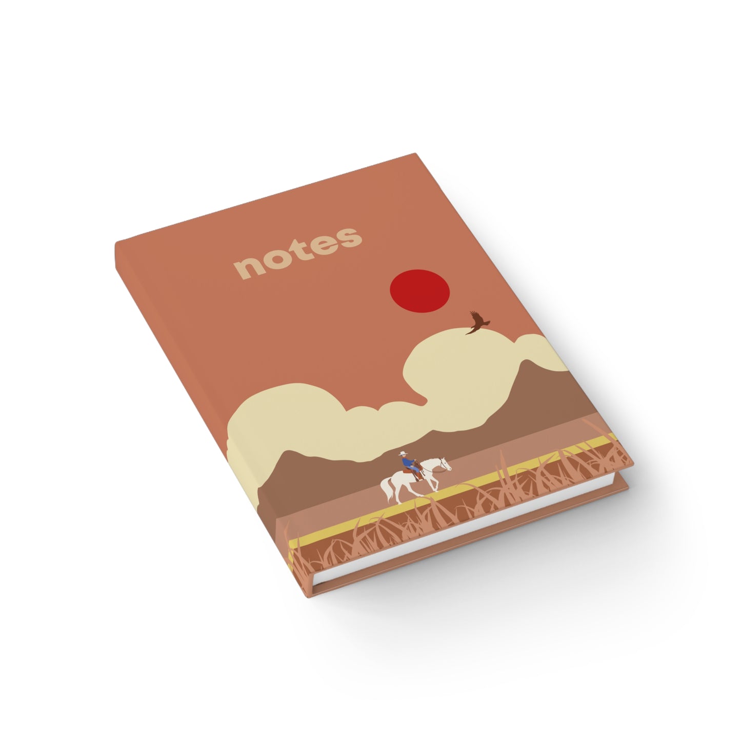 Red Moon Ride Notebook