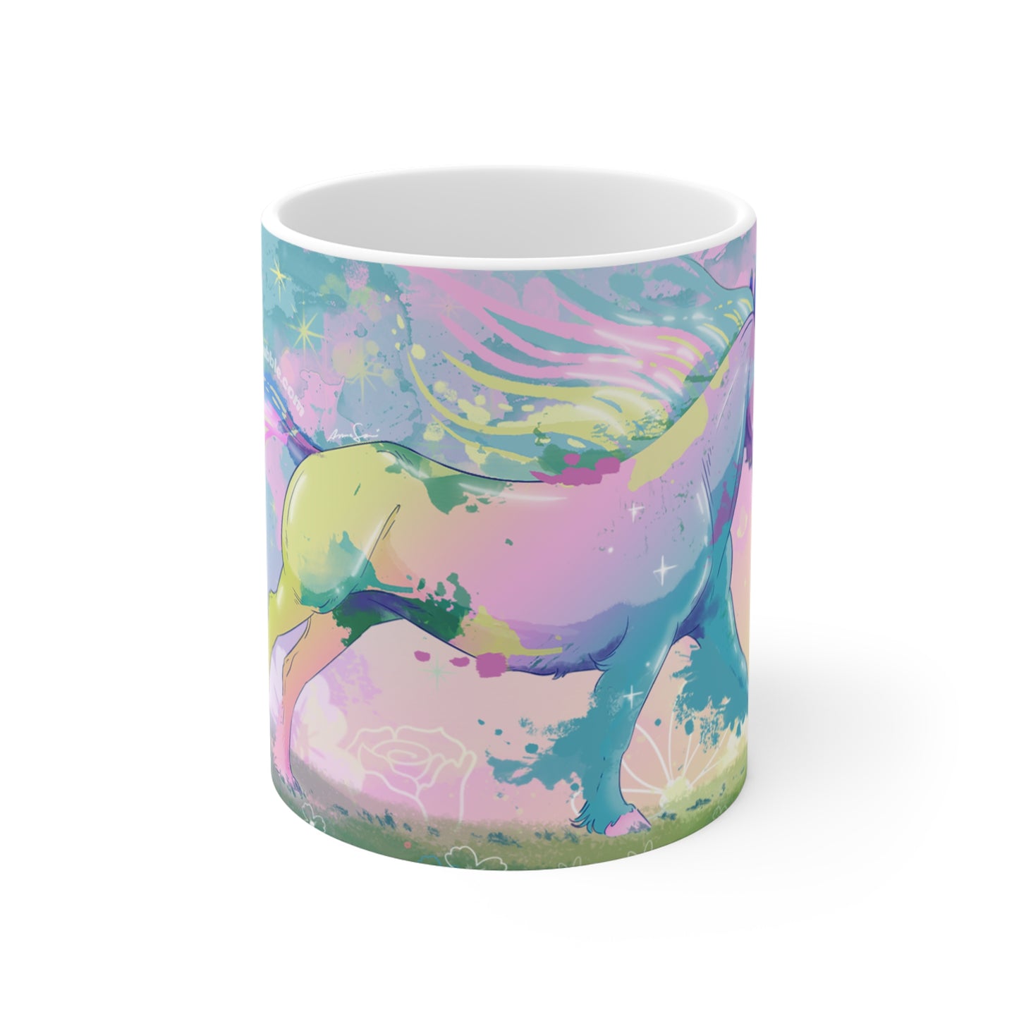 Inspiration / Colorful Unicorn Mug