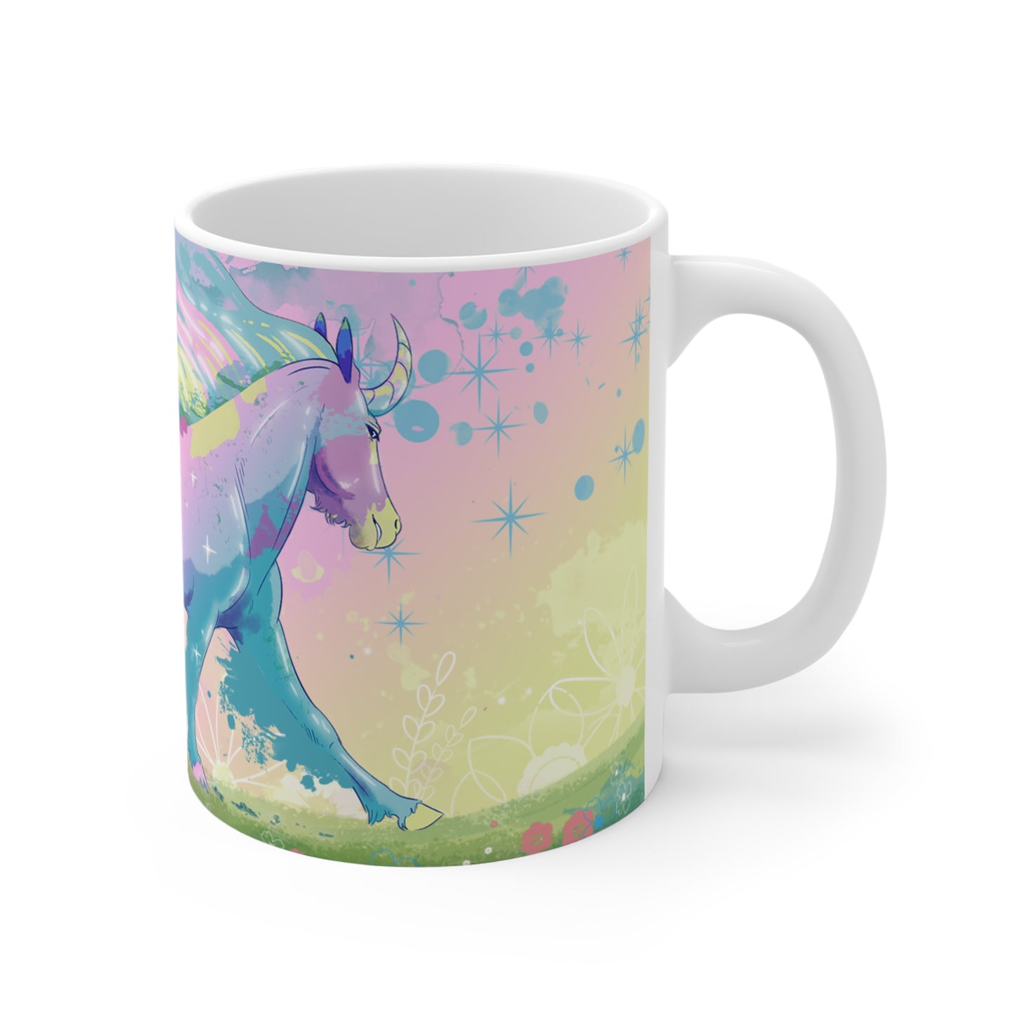 Inspiration / Colorful Unicorn Mug