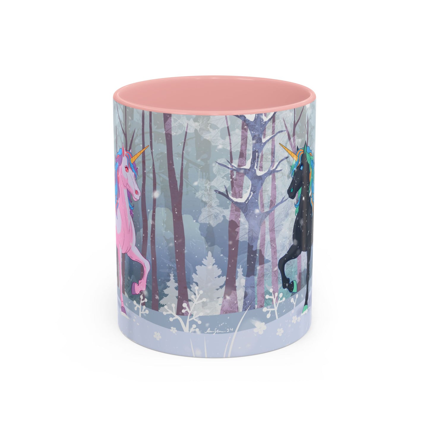 Winter Unicorns Coffee Mug (11 & 15oz)