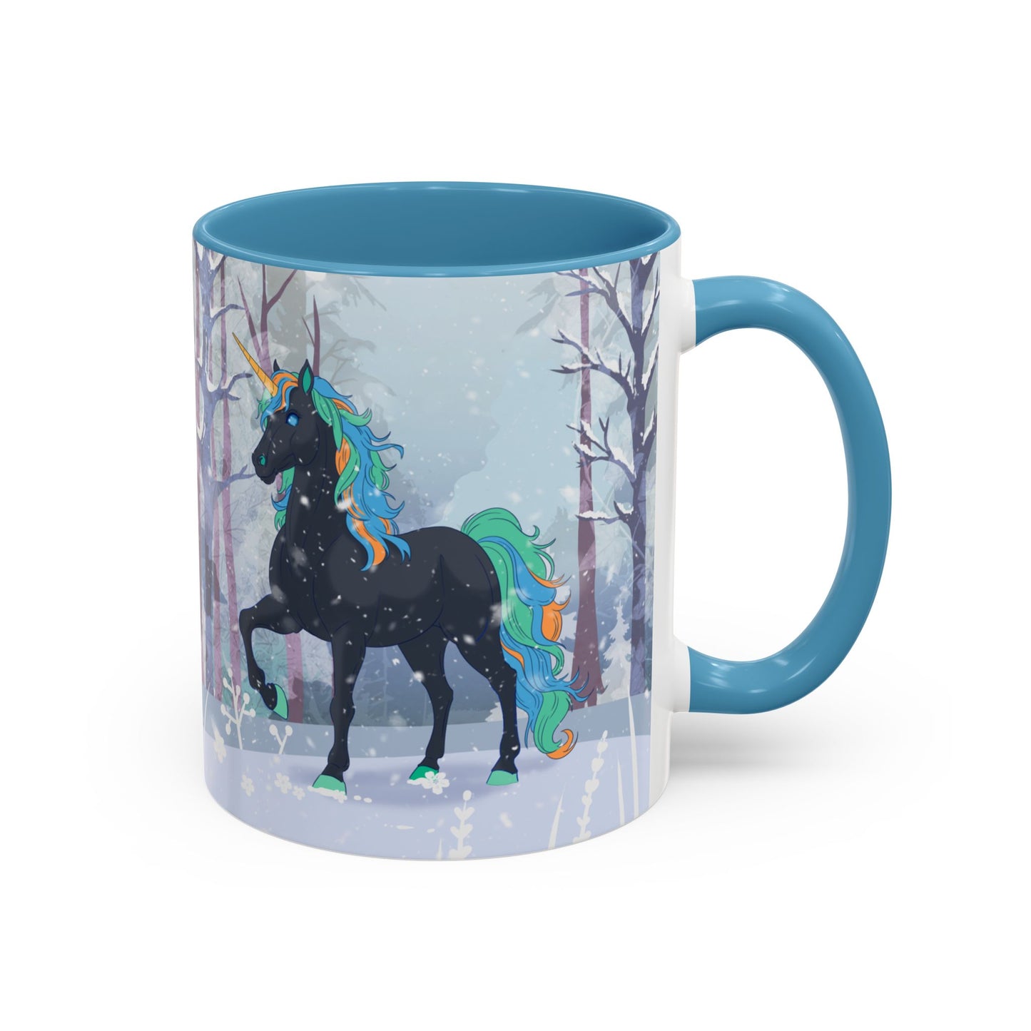 Winter Unicorns Coffee Mug (11 & 15oz)