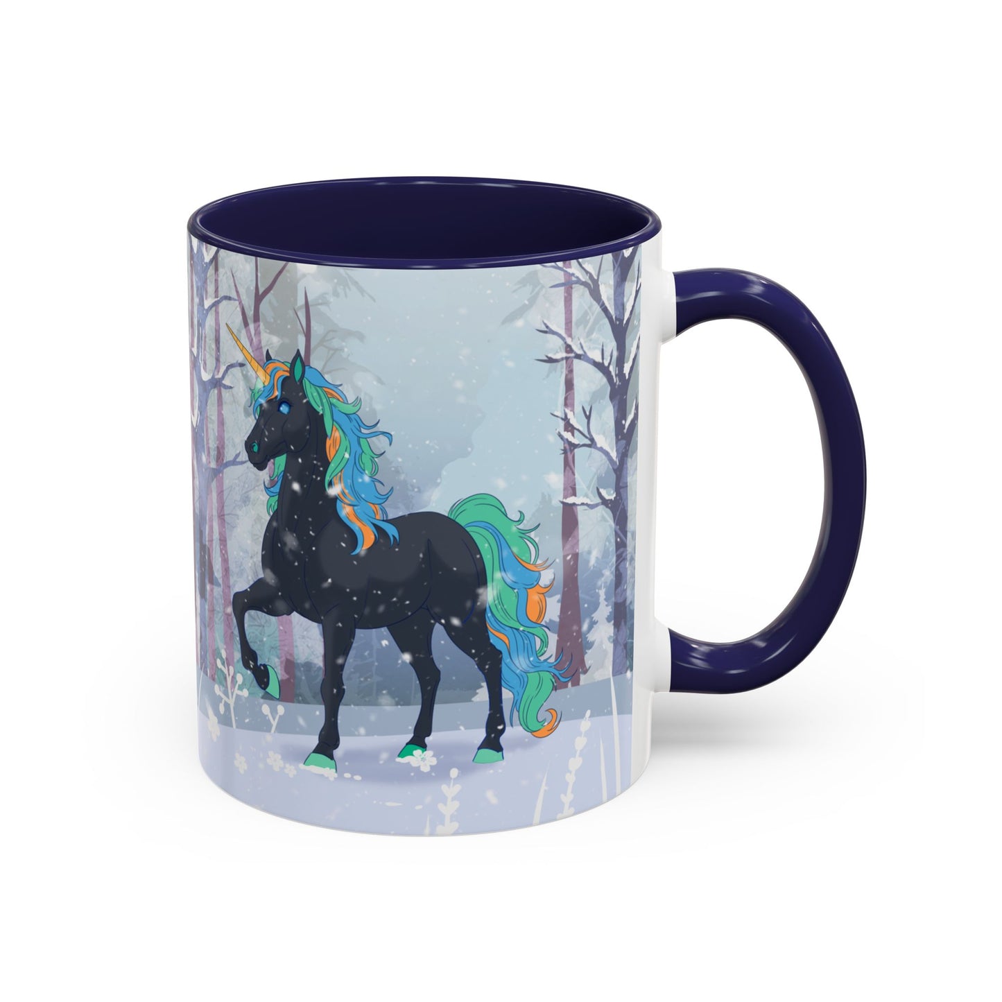 Winter Unicorns Coffee Mug (11 & 15oz)