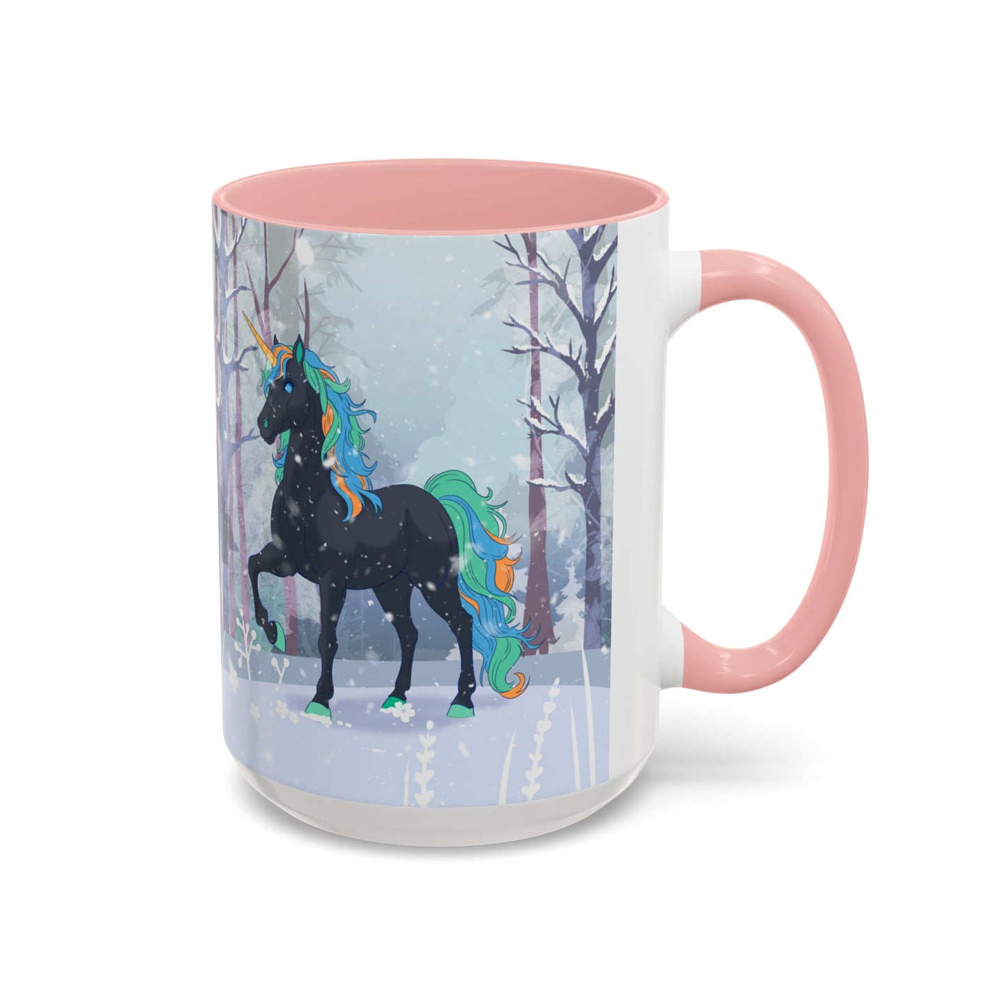 Winter Unicorns Coffee Mug (11 & 15oz)