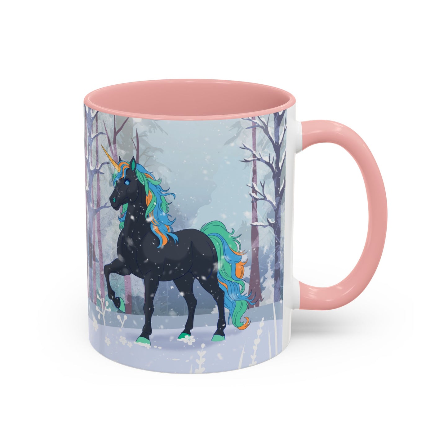 Winter Unicorns Coffee Mug (11 & 15oz)