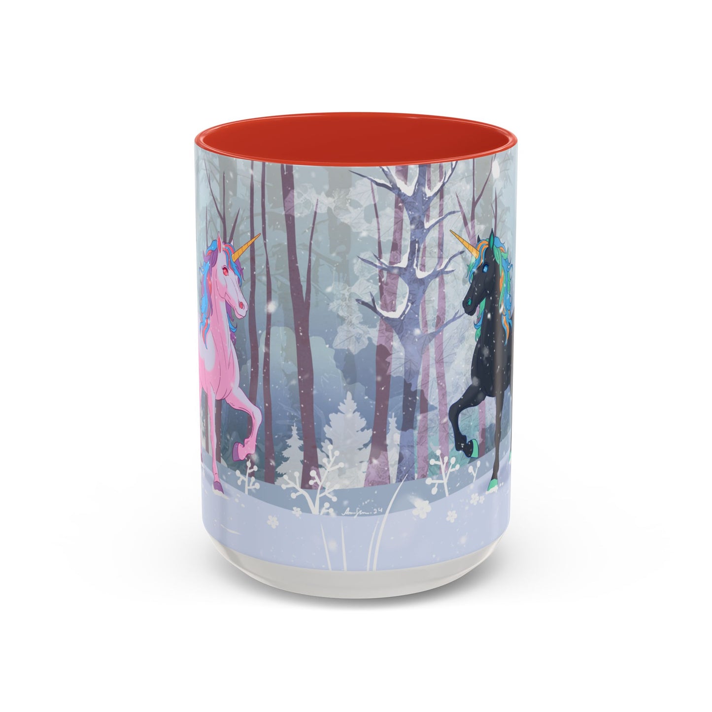 Winter Unicorns Coffee Mug (11 & 15oz)