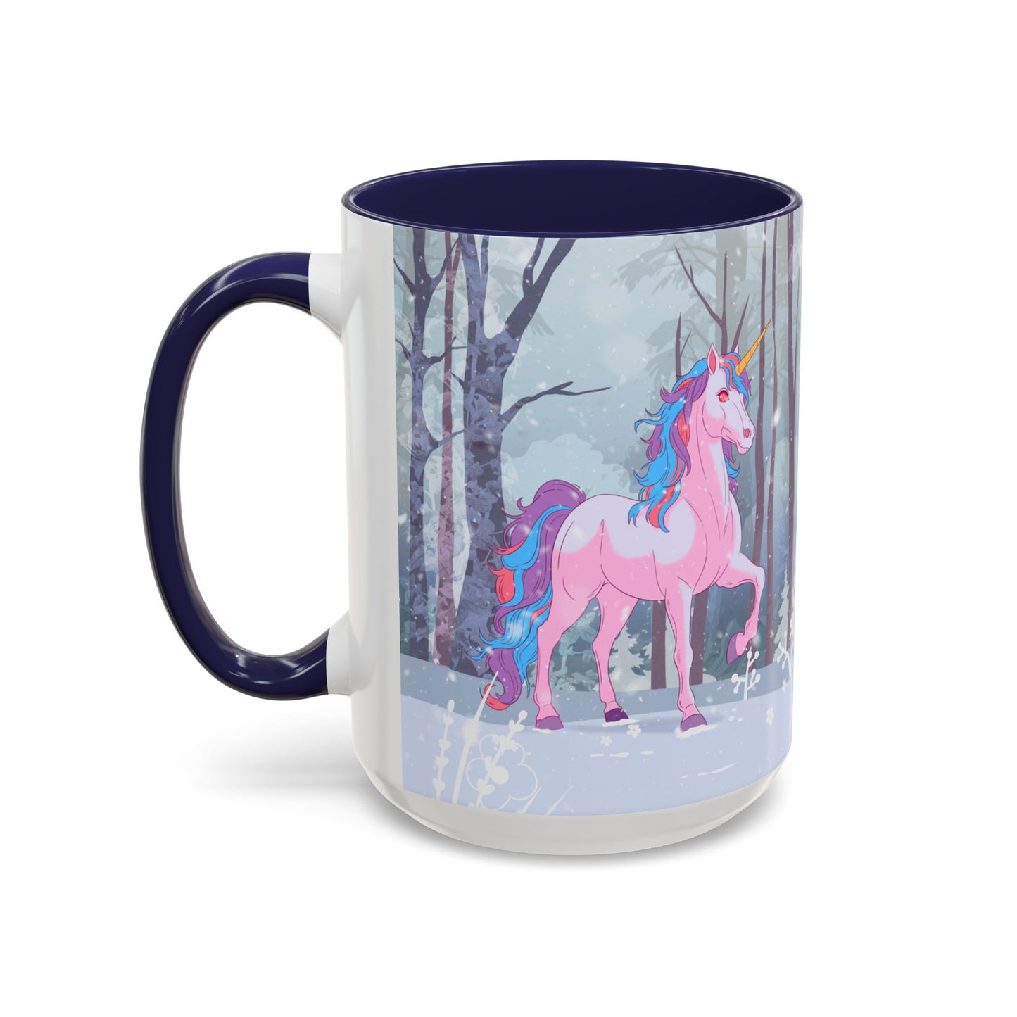 Winter Unicorns Coffee Mug (11 & 15oz)