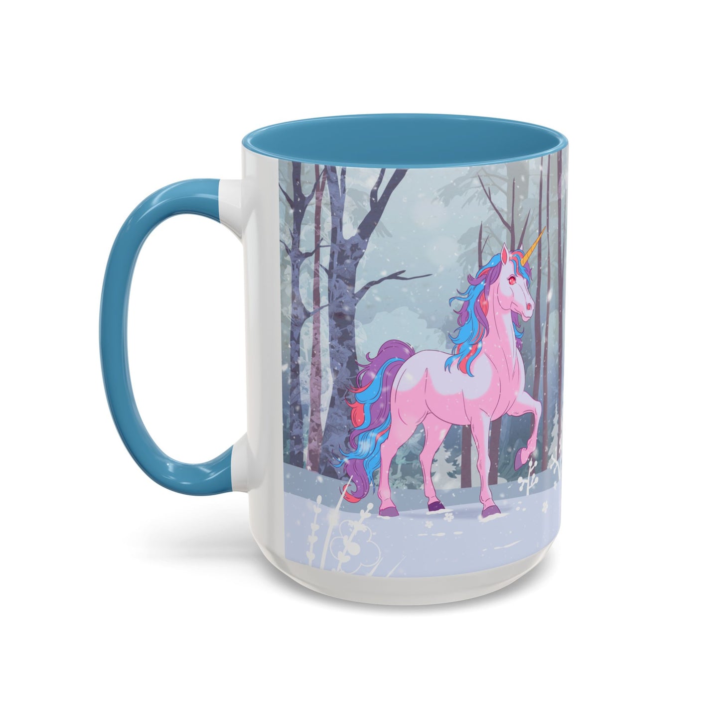 Winter Unicorns Coffee Mug (11 & 15oz)