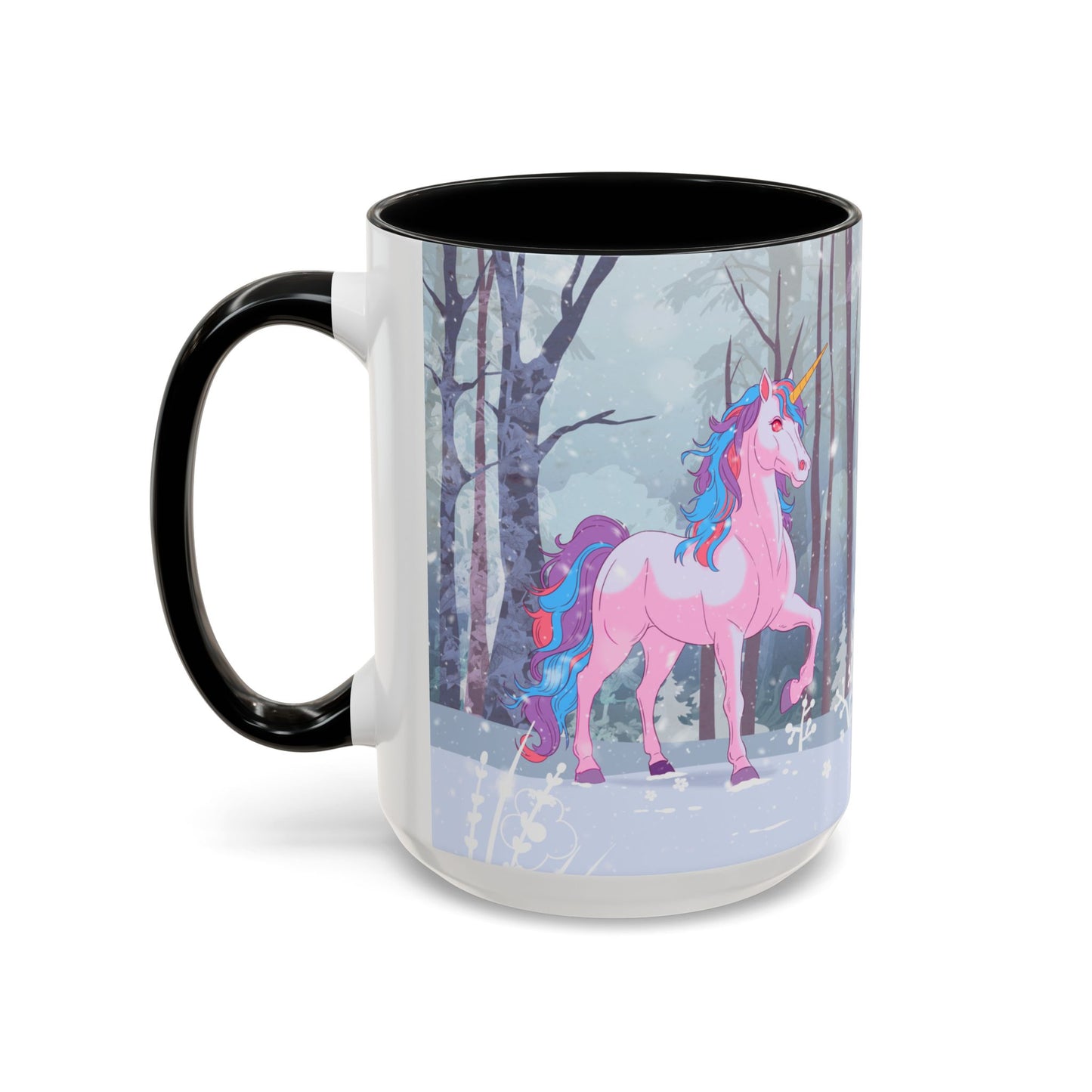 Winter Unicorns Coffee Mug (11 & 15oz)