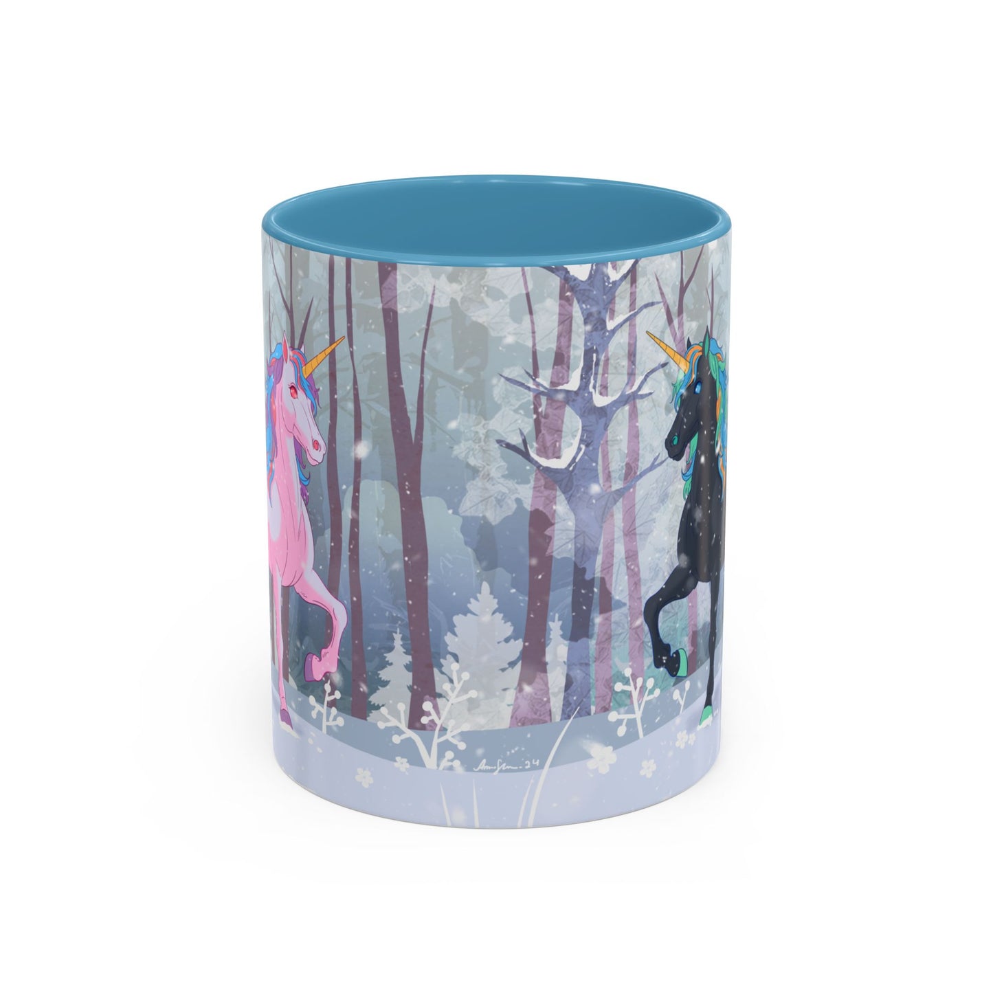 Winter Unicorns Coffee Mug (11 & 15oz)