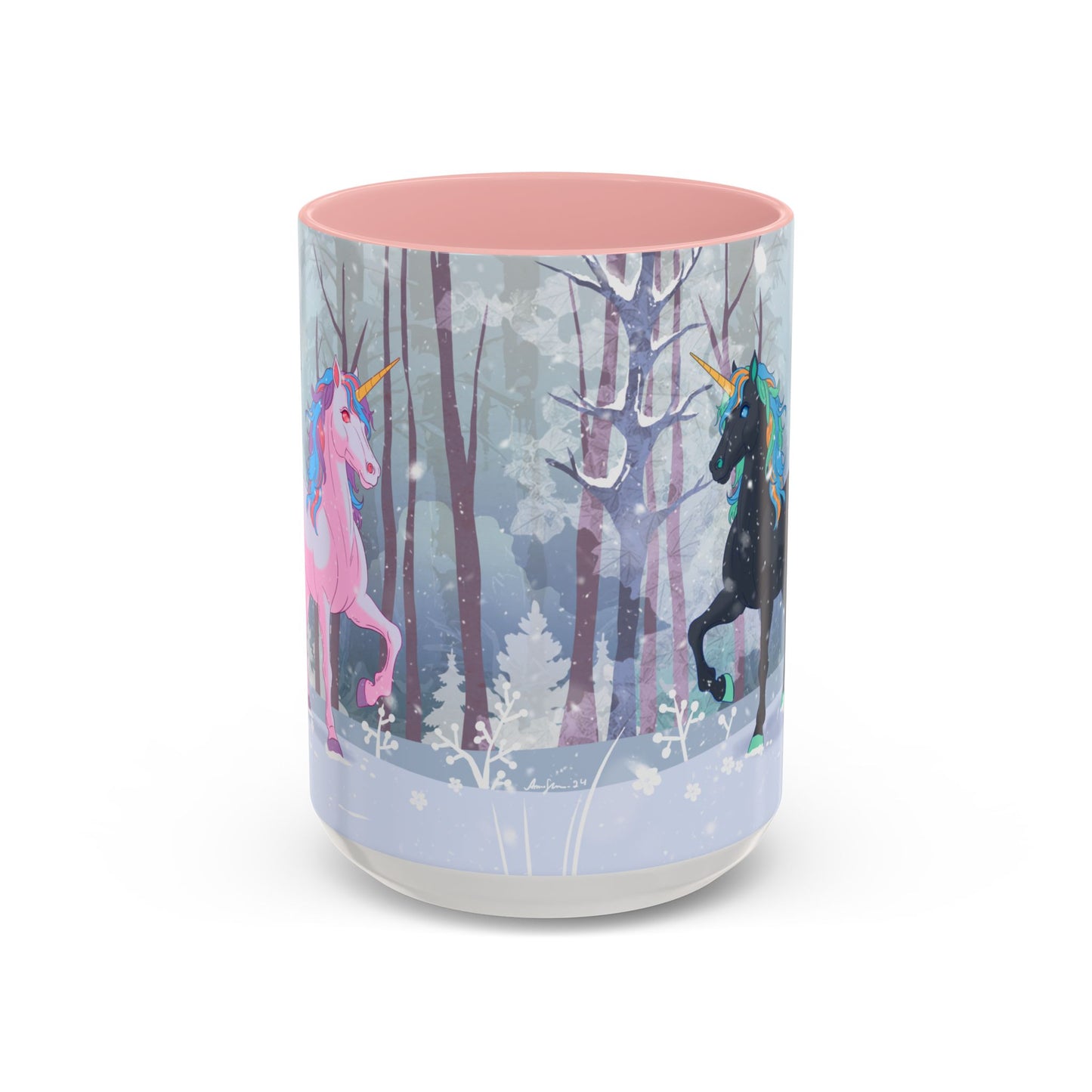 Winter Unicorns Coffee Mug (11 & 15oz)