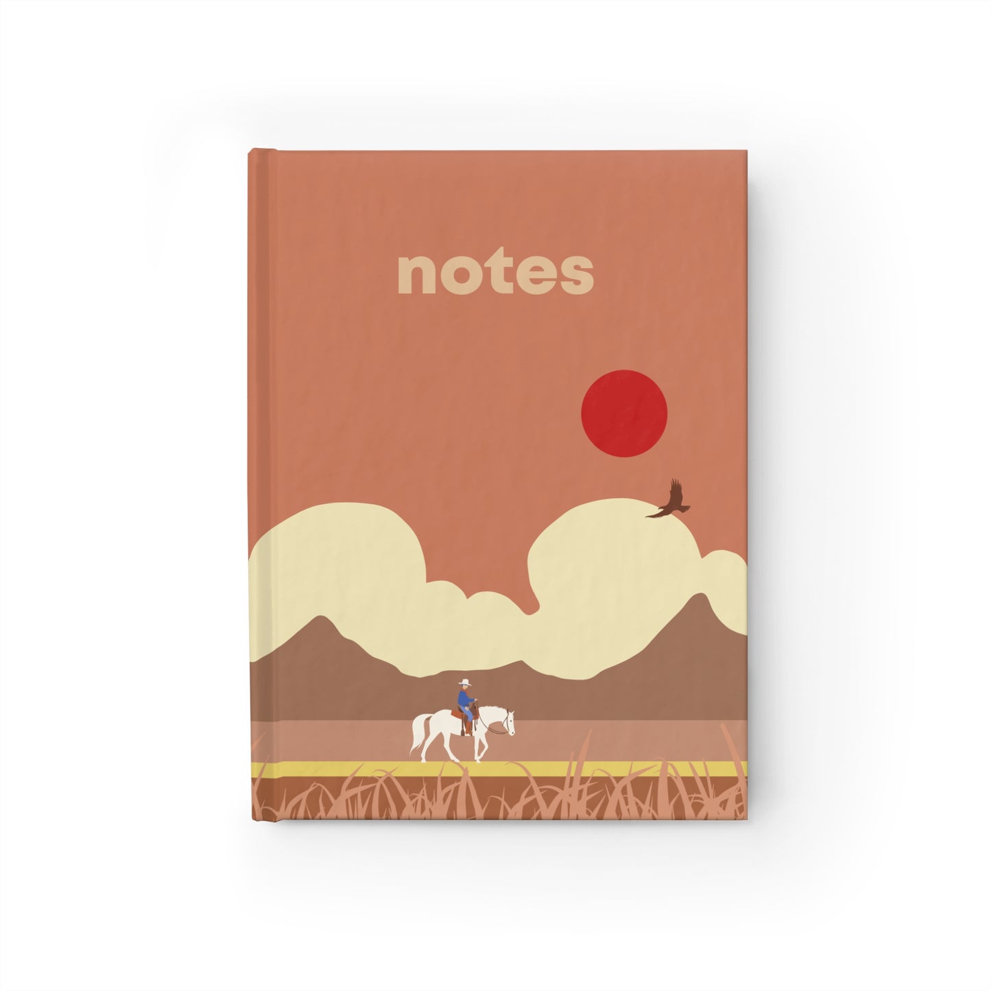 Red Moon Ride Notebook